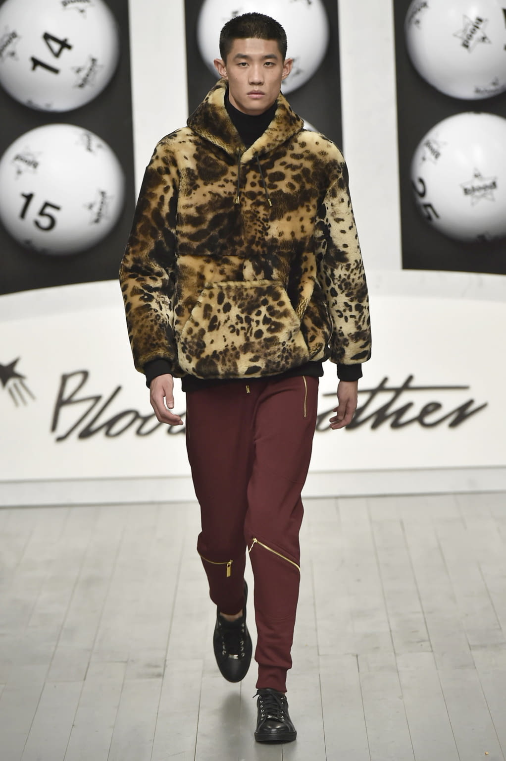 Fashion Week London Fall/Winter 2018 look 3 from the Blood Brother collection menswear