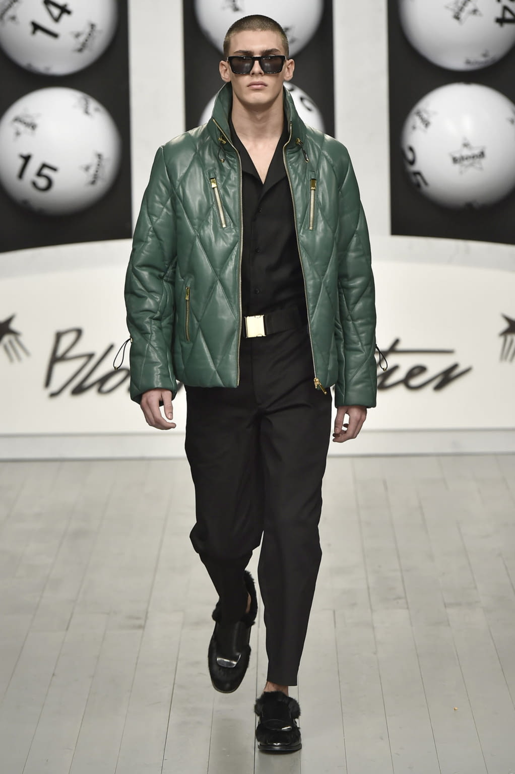 Fashion Week London Fall/Winter 2018 look 11 from the Blood Brother collection menswear