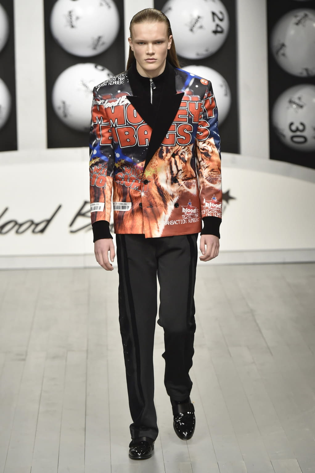 Fashion Week London Fall/Winter 2018 look 15 from the Blood Brother collection menswear