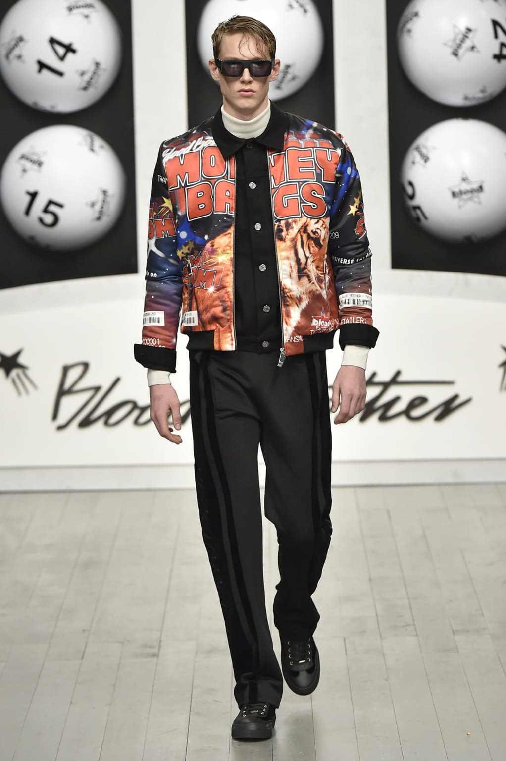 Fashion Week London Fall/Winter 2018 look 17 from the Blood Brother collection menswear