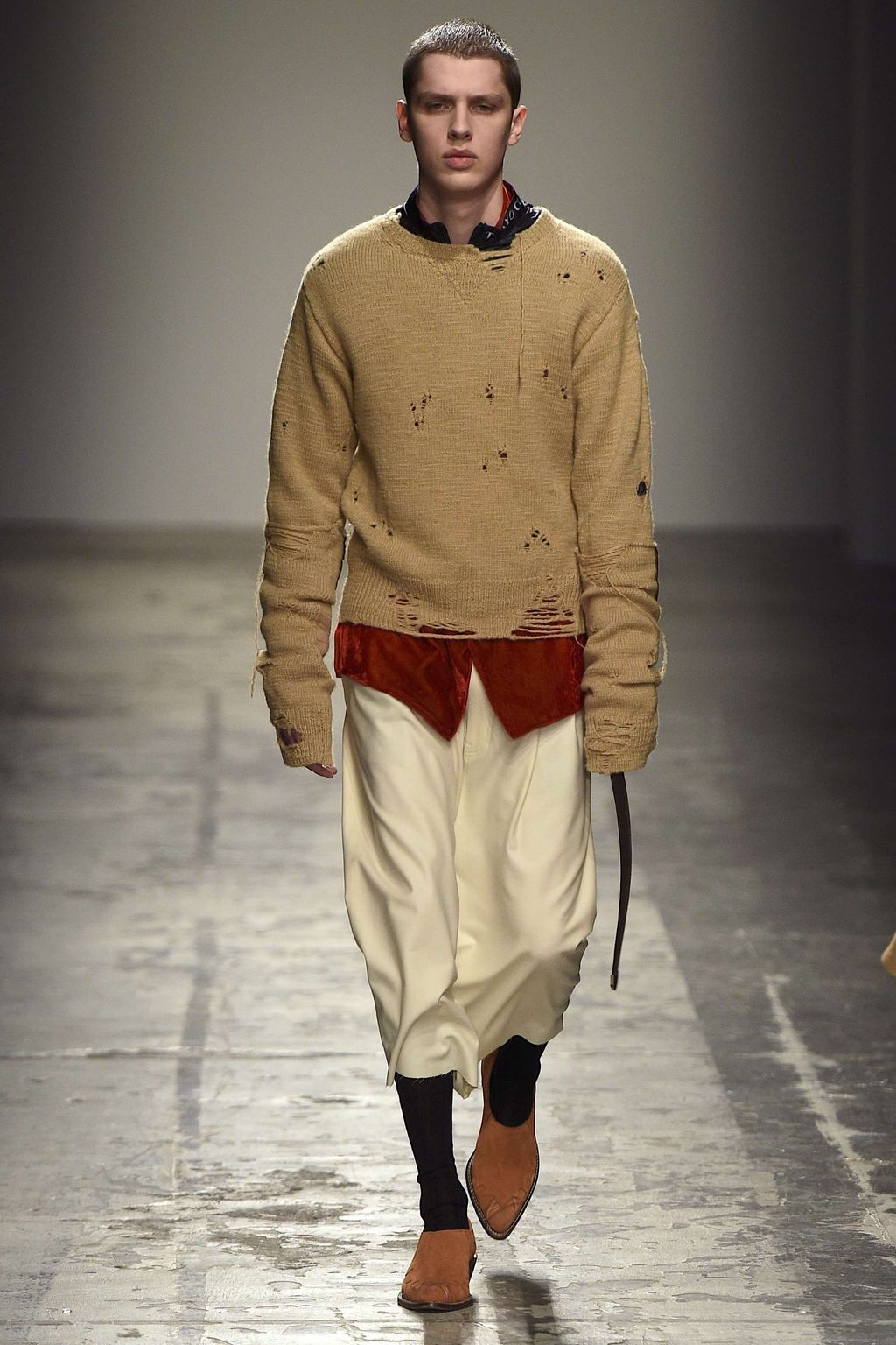 Fashion Week Milan Fall/Winter 2019 look 8 from the BED j.w. FORD collection menswear