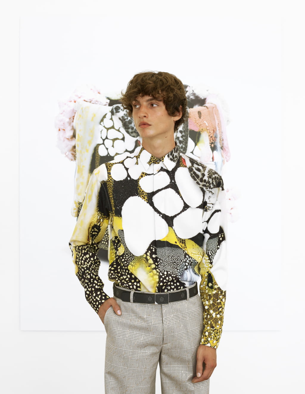 Fashion Week Paris Spring/Summer 2021 look 11 from the Berluti collection 男装