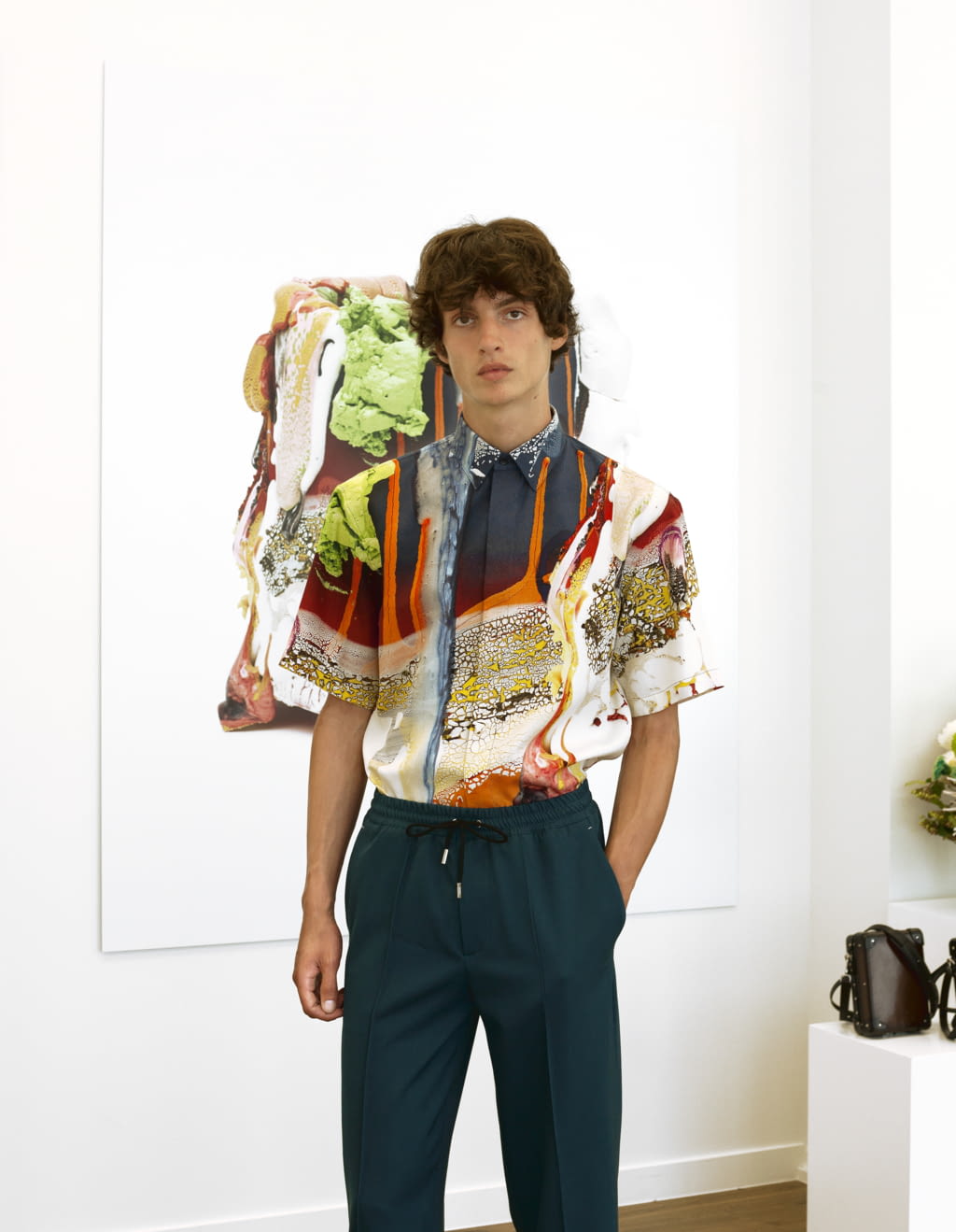 Fashion Week Paris Spring/Summer 2021 look 12 from the Berluti collection menswear