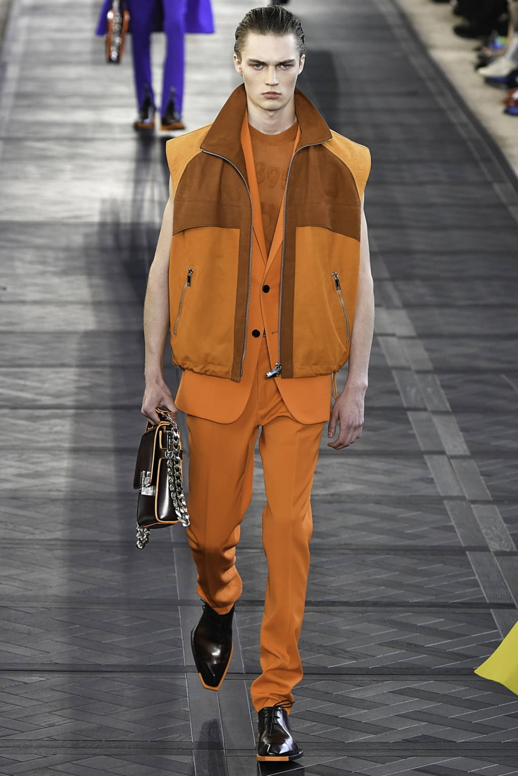 Fashion Week Paris Spring/Summer 2020 look 34 from the Berluti collection menswear