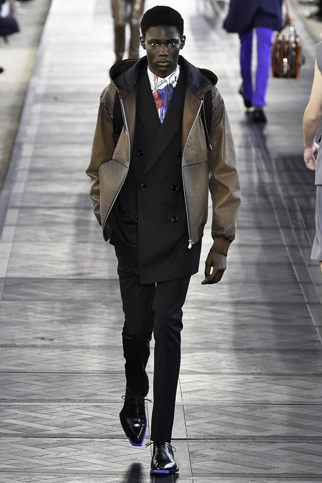 Fashion Week Paris Spring/Summer 2020 look 42 from the Berluti collection menswear