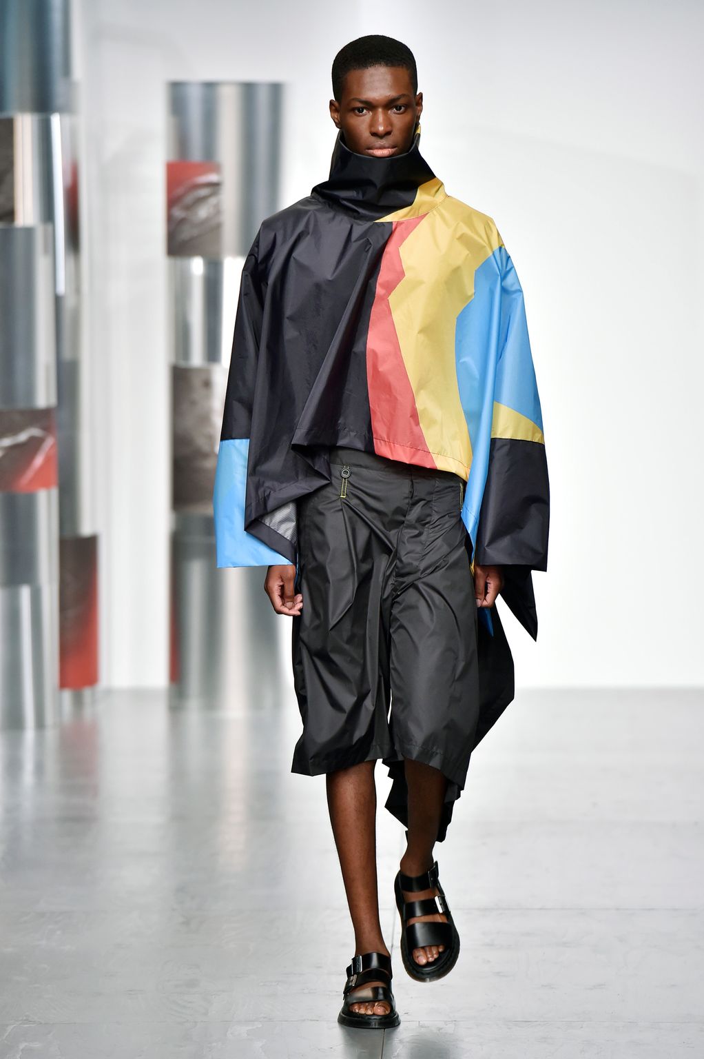 Fashion Week London Spring/Summer 2018 look 11 from the Berthold collection 男装
