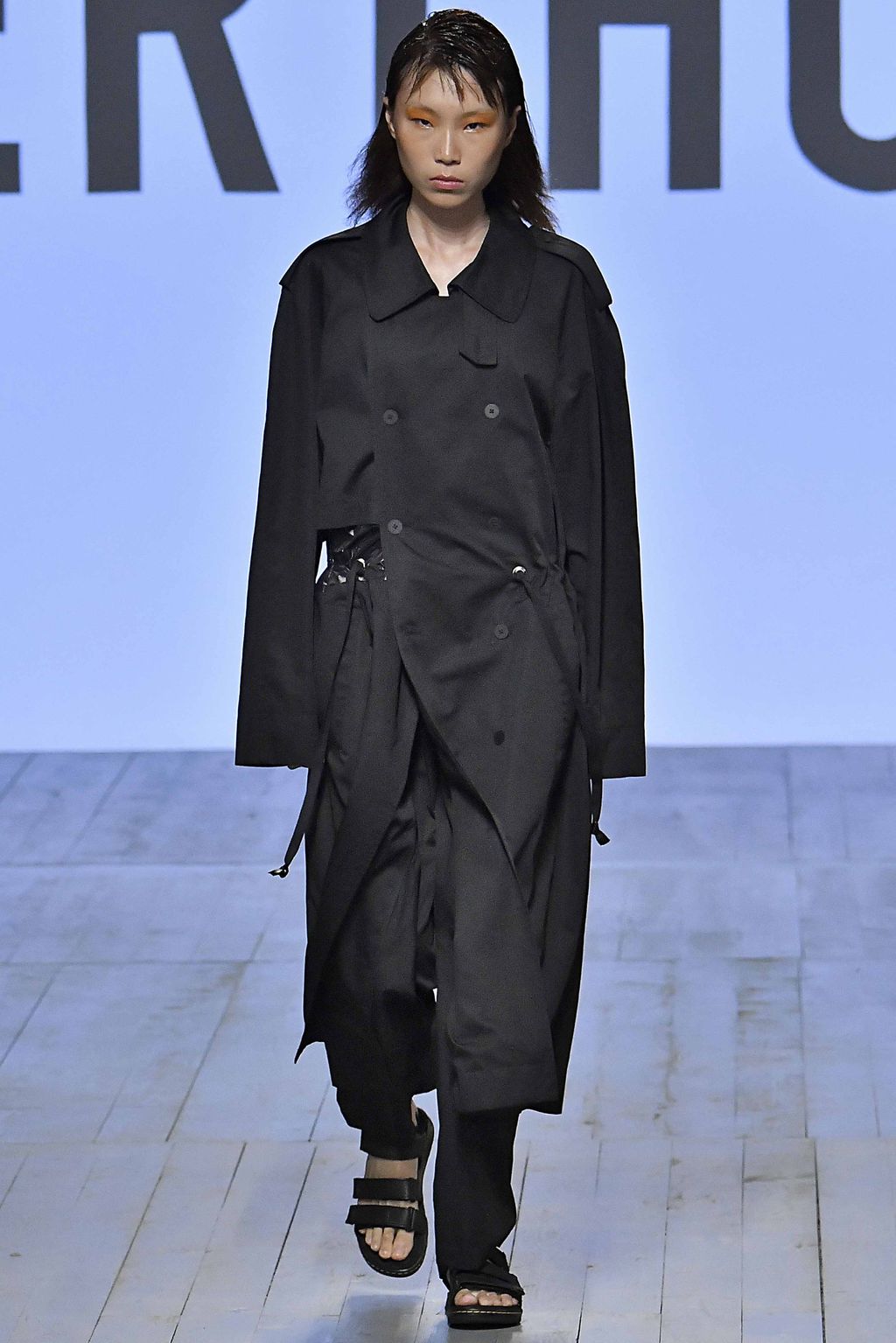 Fashion Week London Spring/Summer 2019 look 7 from the Berthold collection 男装