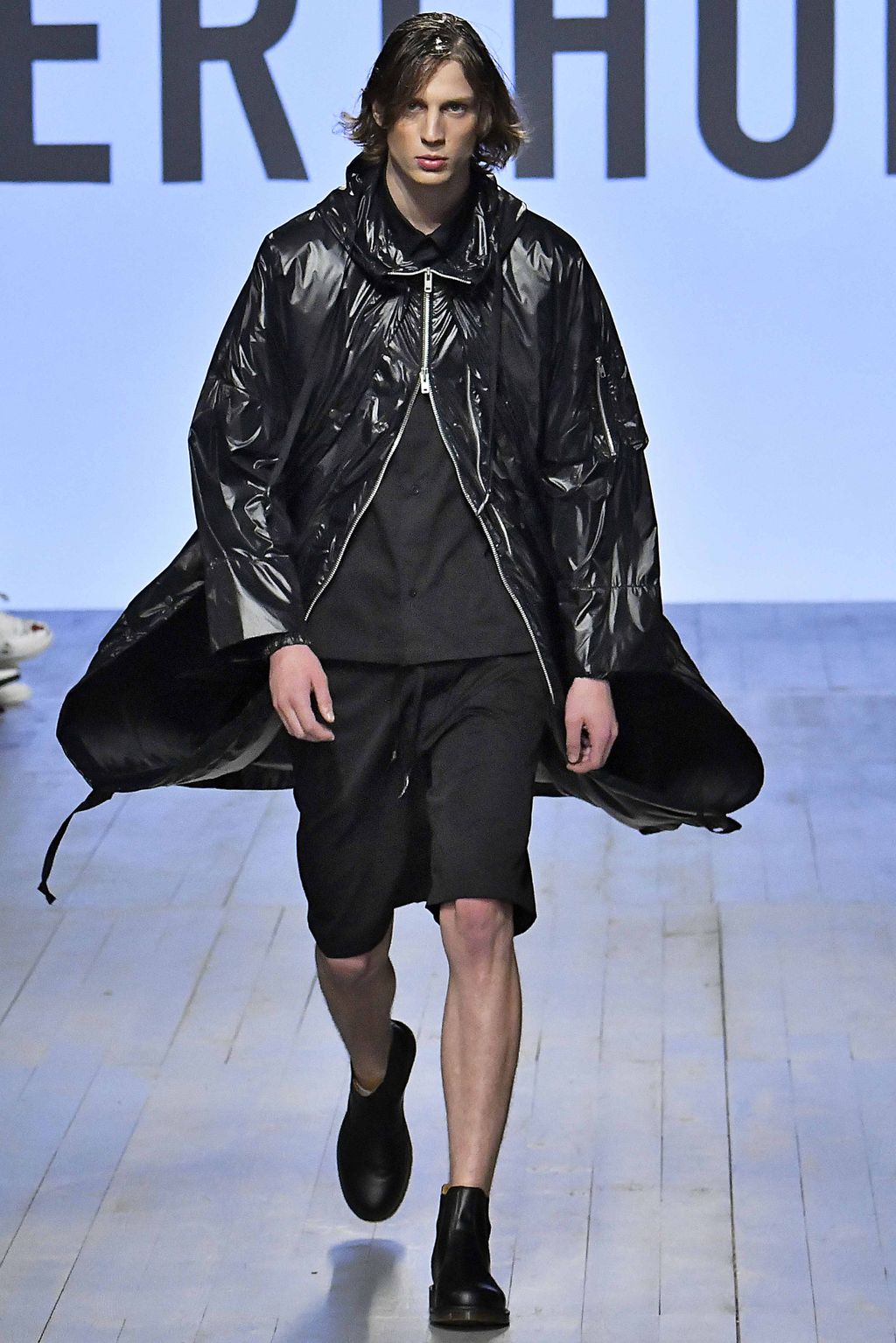 Fashion Week London Spring/Summer 2019 look 10 from the Berthold collection 男装