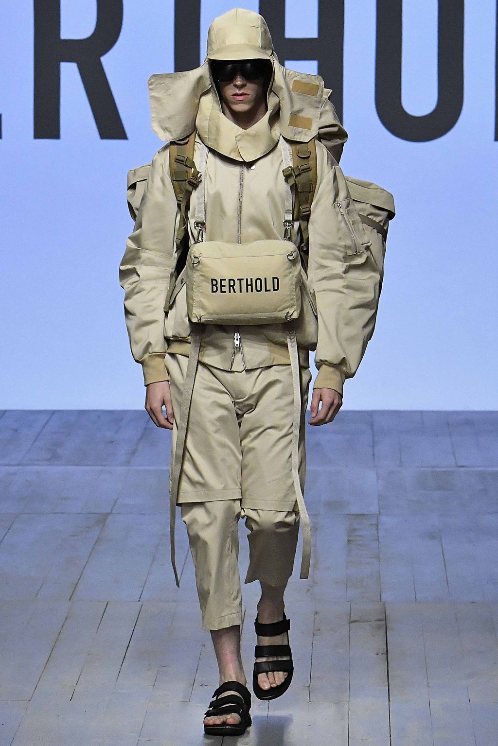 Fashion Week London Spring/Summer 2019 look 29 from the Berthold collection menswear