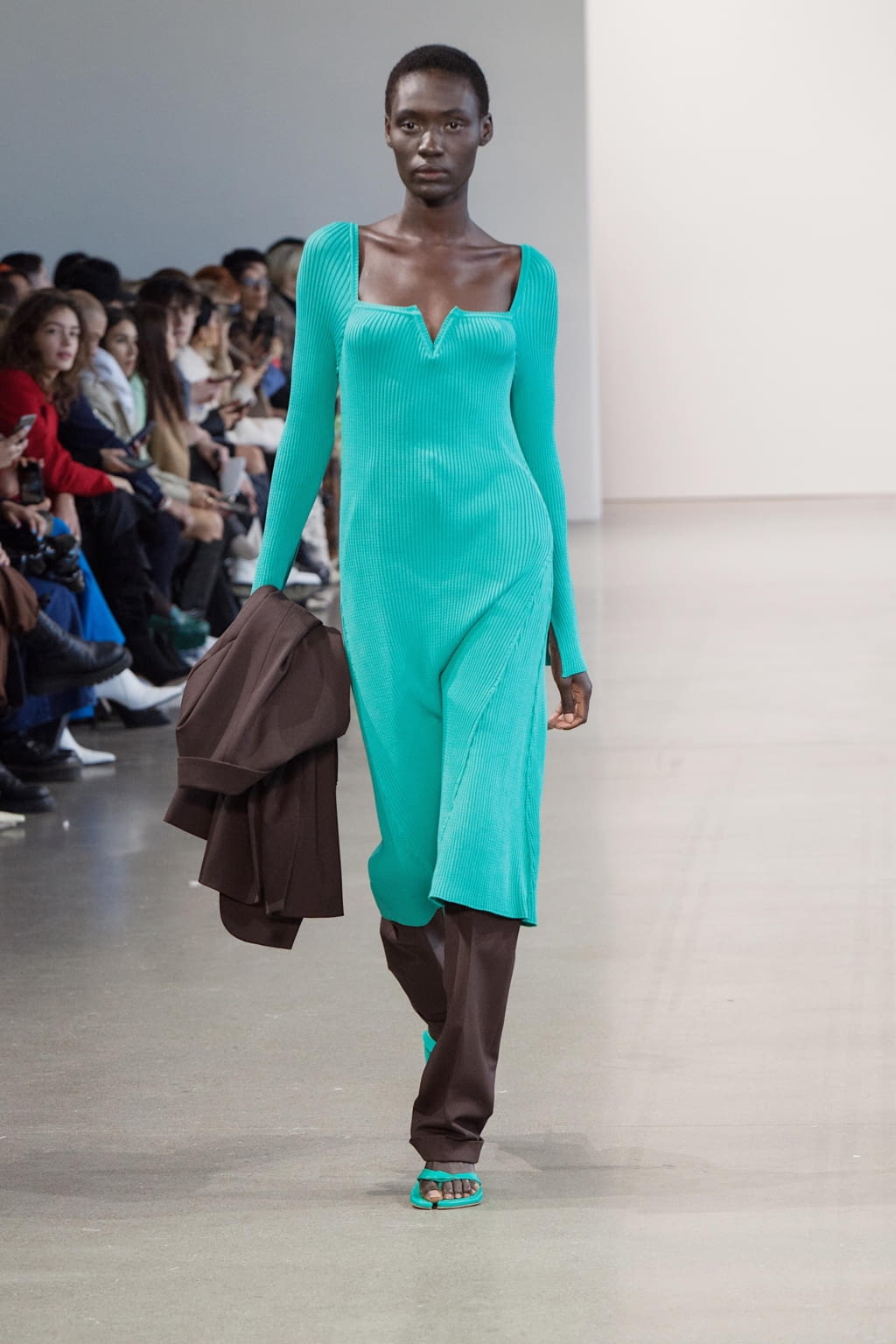 Fashion Week New York Fall/Winter 2020 look 24 from the Bevza collection womenswear