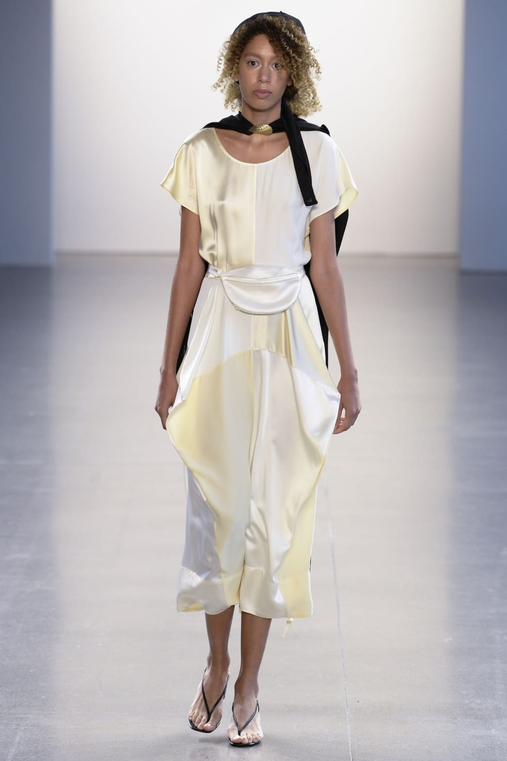 Fashion Week New York Spring/Summer 2019 look 6 from the Bevza collection womenswear