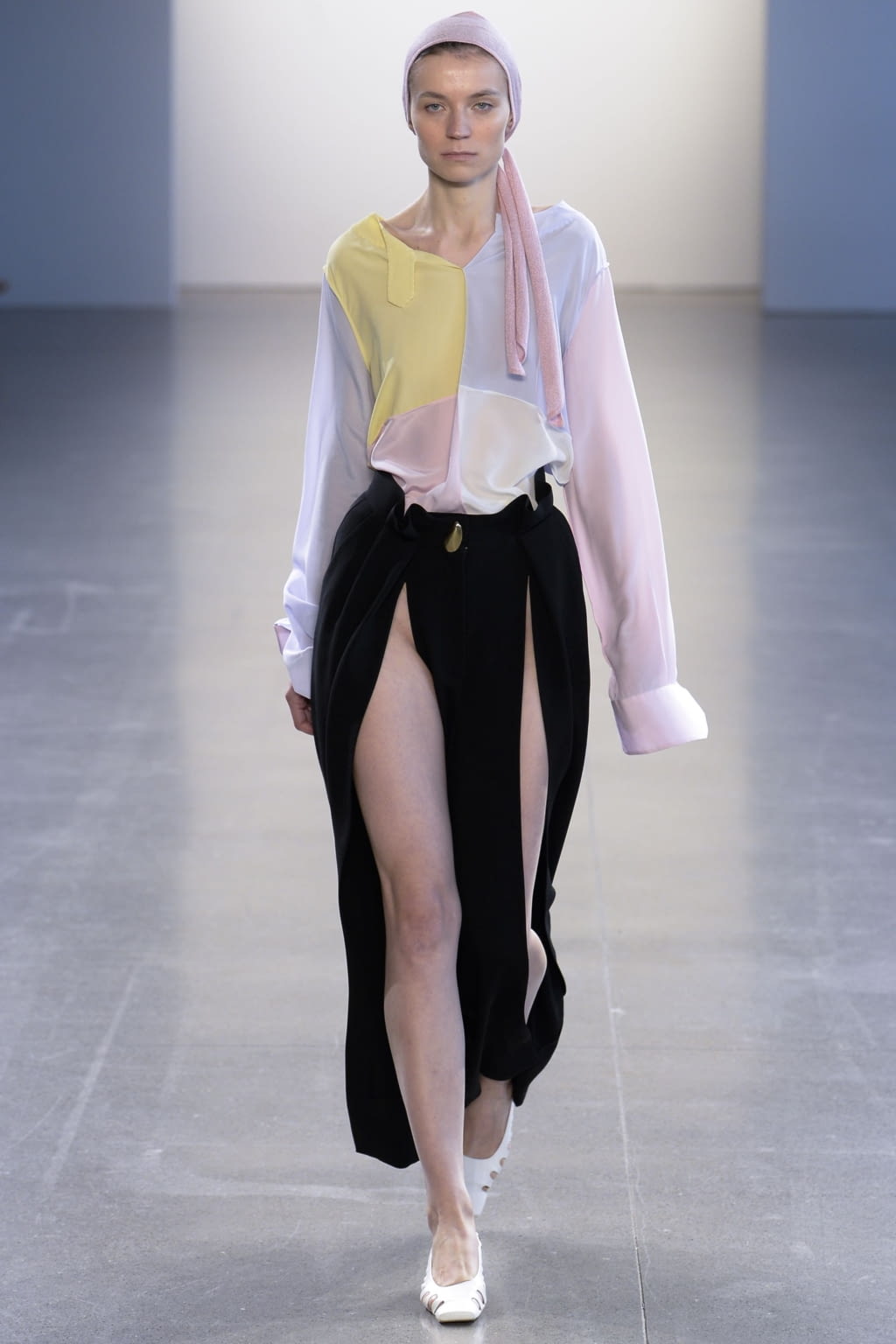 Fashion Week New York Spring/Summer 2019 look 19 from the Bevza collection womenswear