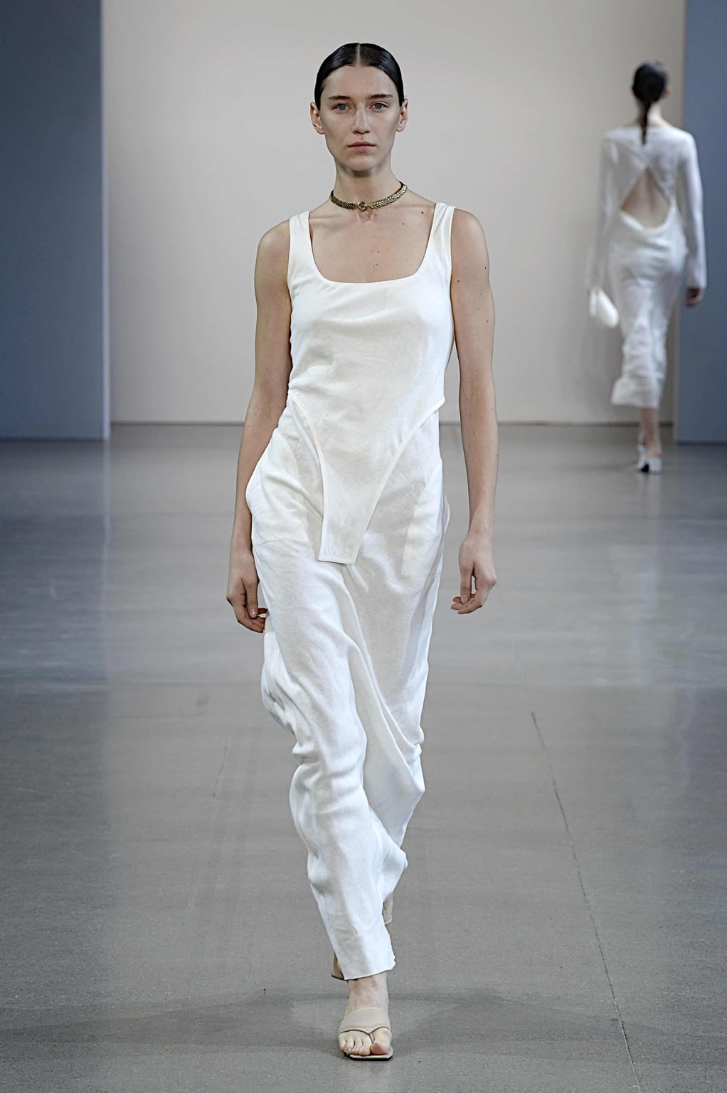 Fashion Week New York Spring/Summer 2020 look 3 from the Bevza collection womenswear