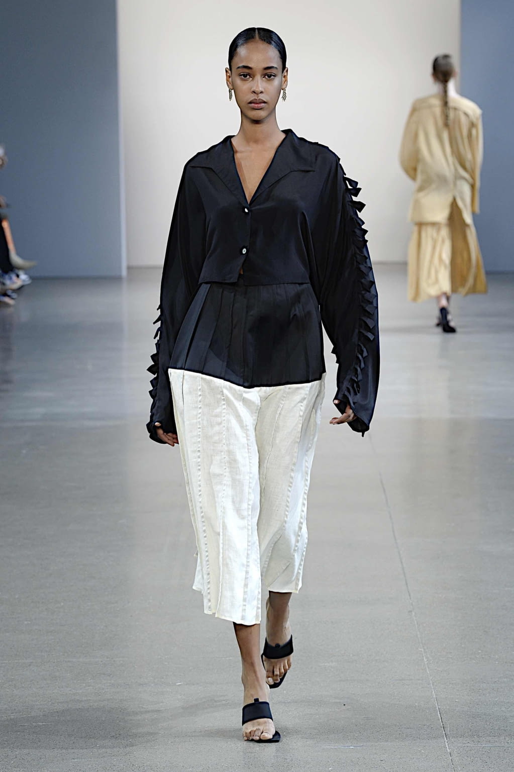 Fashion Week New York Spring/Summer 2020 look 18 from the Bevza collection womenswear