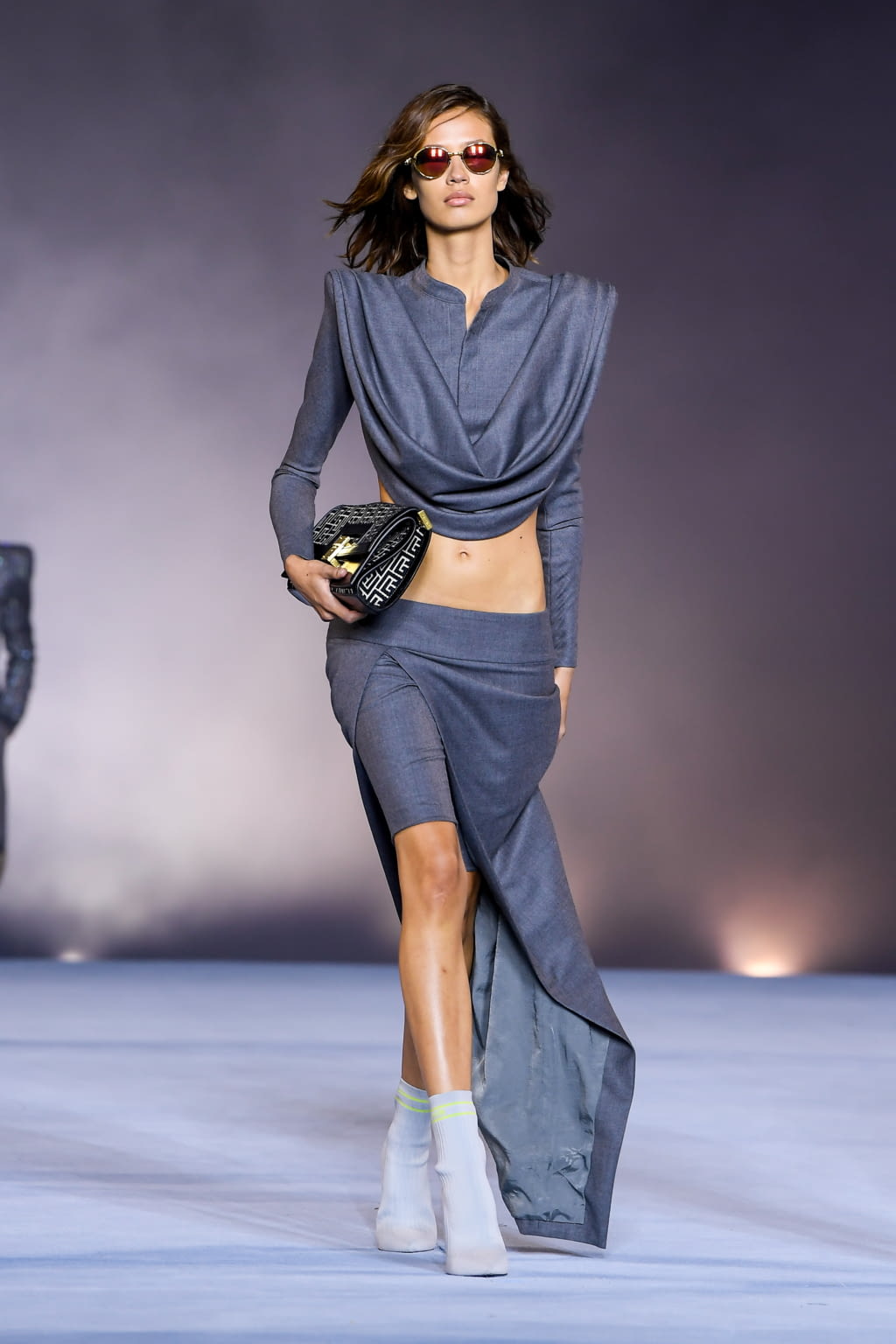 Fashion Week Paris Spring/Summer 2021 look 17 de la collection Balmain womenswear