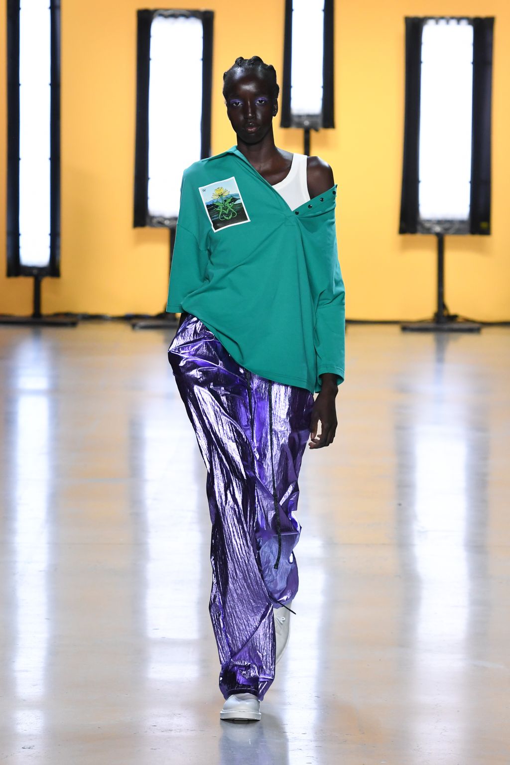 Fashion Week New York Spring/Summer 2020 look 7 de la collection Dirty Pineapple womenswear