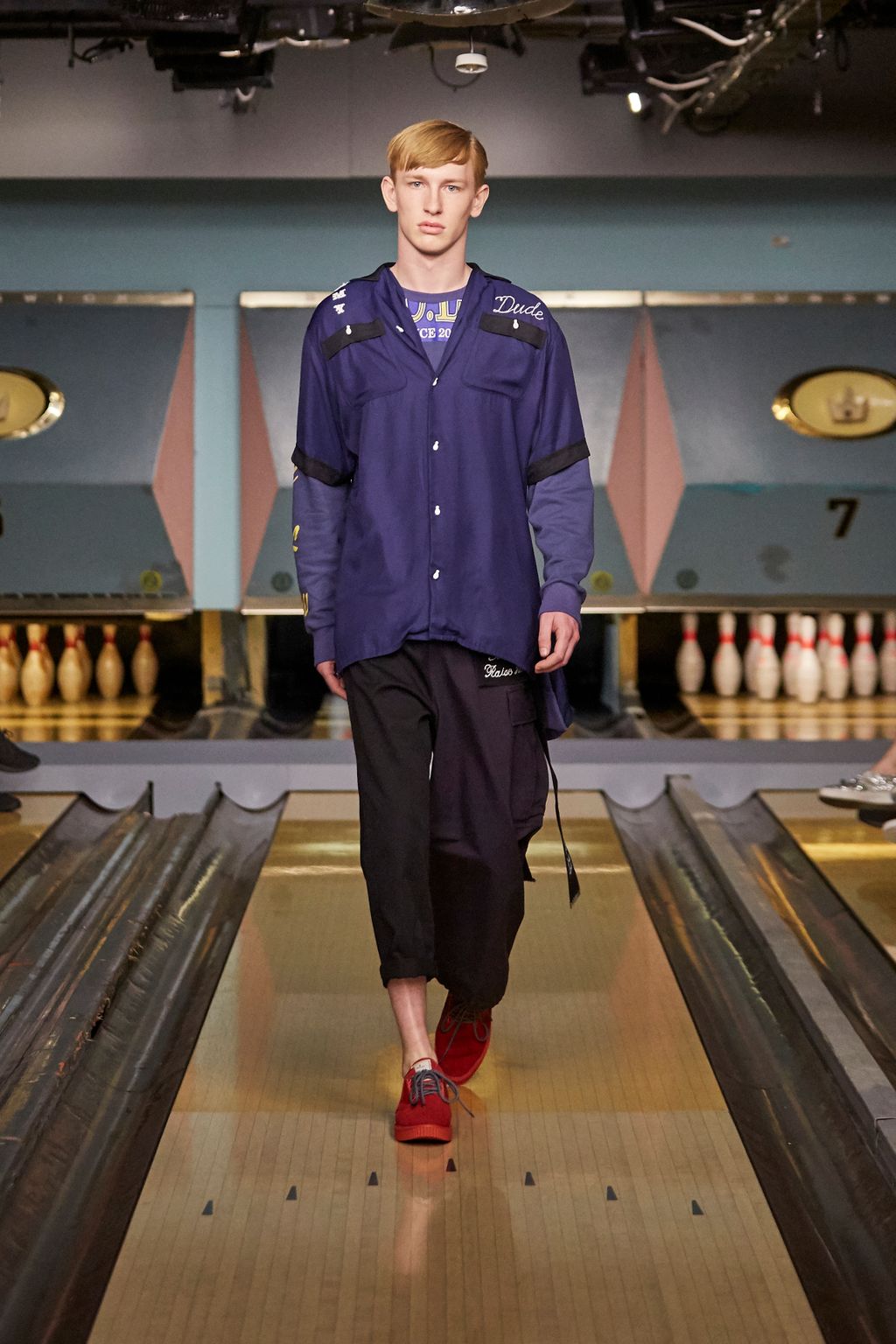 Fashion Week London Spring/Summer 2017 look 13 from the Miharayasuhiro collection menswear