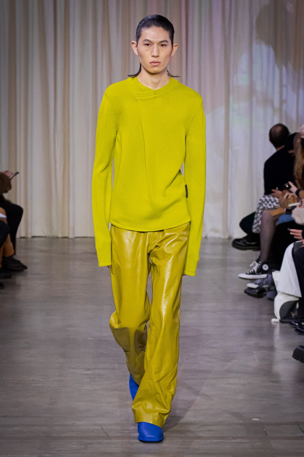 Fashion Week Paris Fall/Winter 2022 look 25 from the Bianca Saunders collection 男装