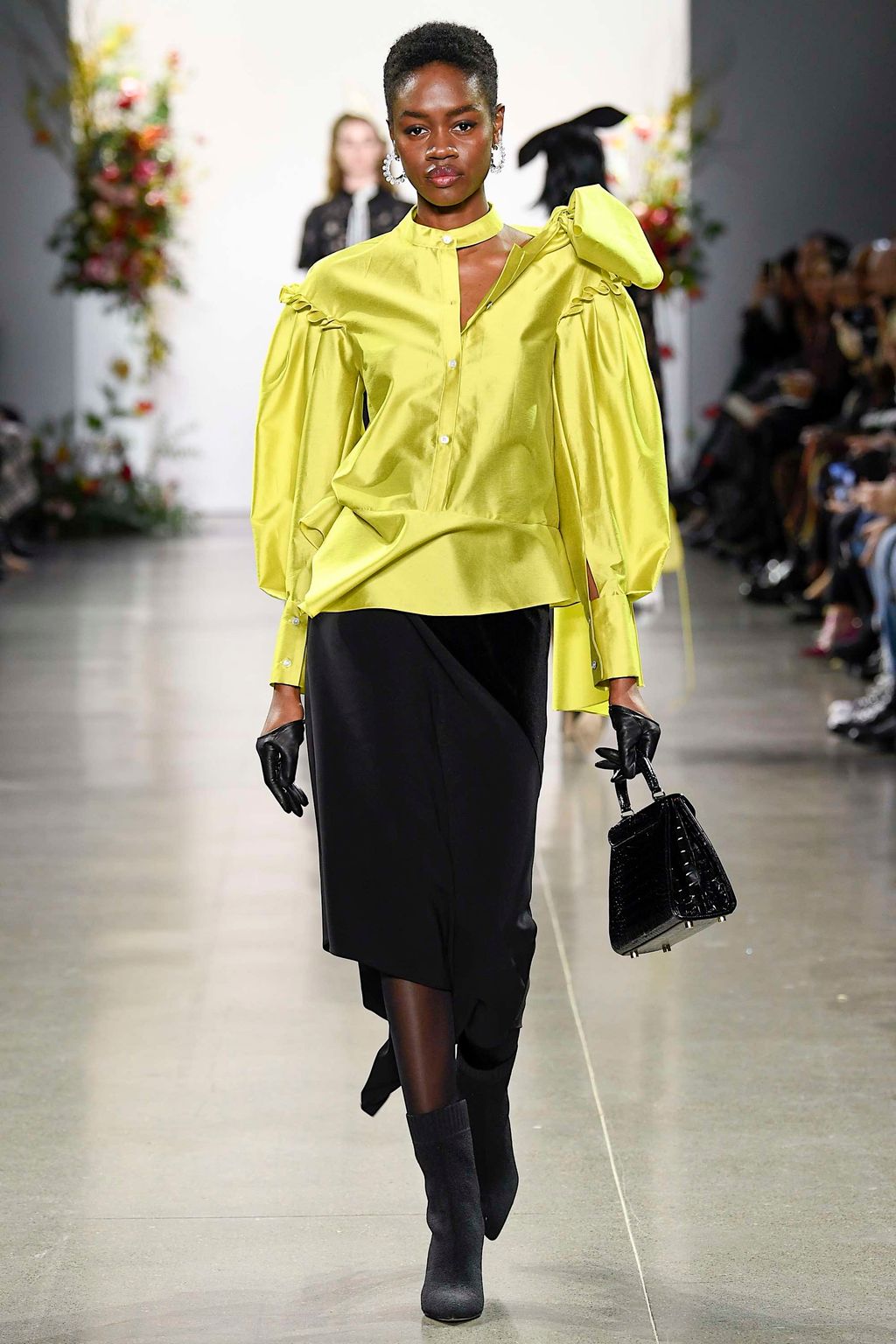 Fashion Week New York Fall/Winter 2019 look 5 from the Bibhu Mohapatra collection womenswear