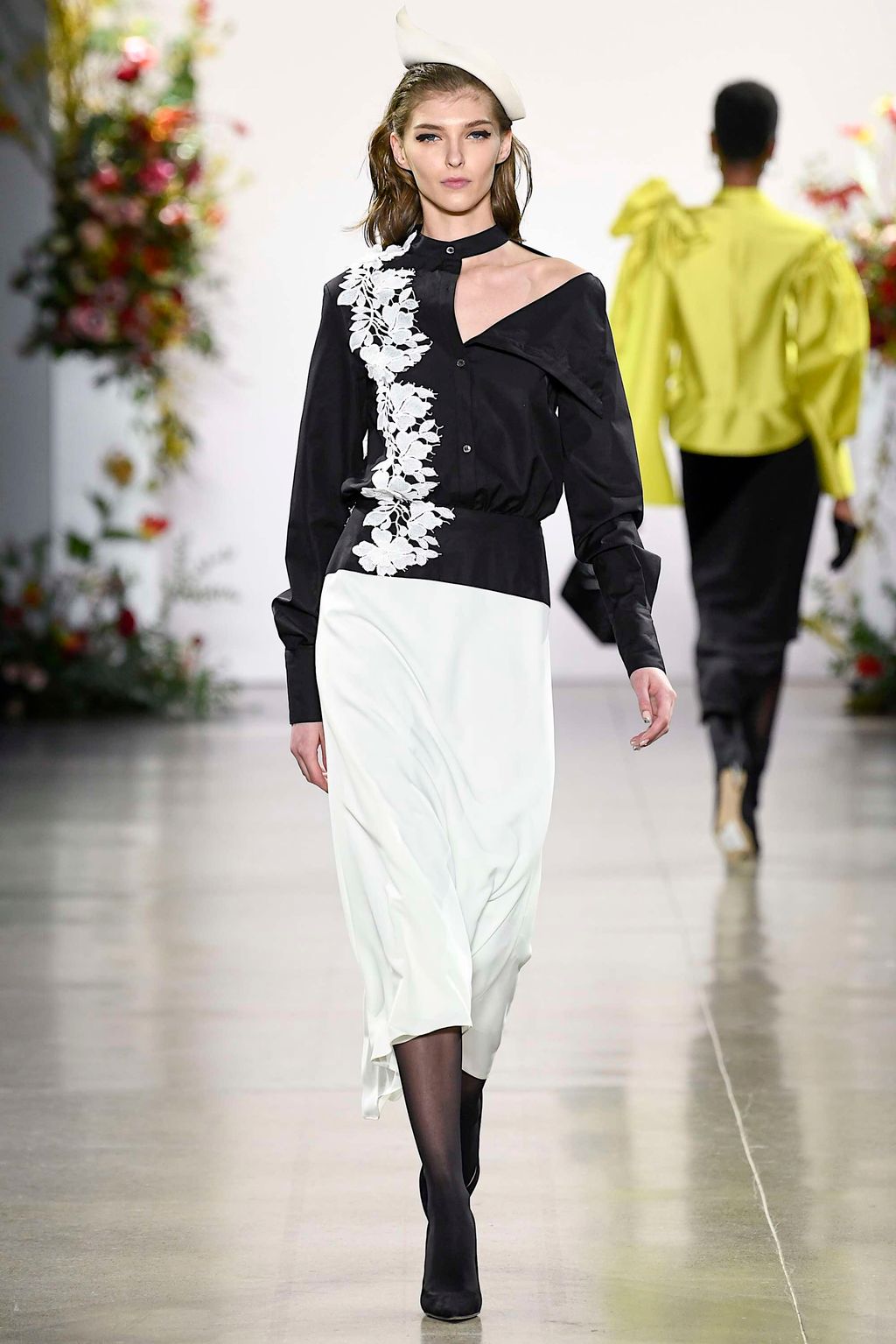 Fashion Week New York Fall/Winter 2019 look 6 from the Bibhu Mohapatra collection womenswear