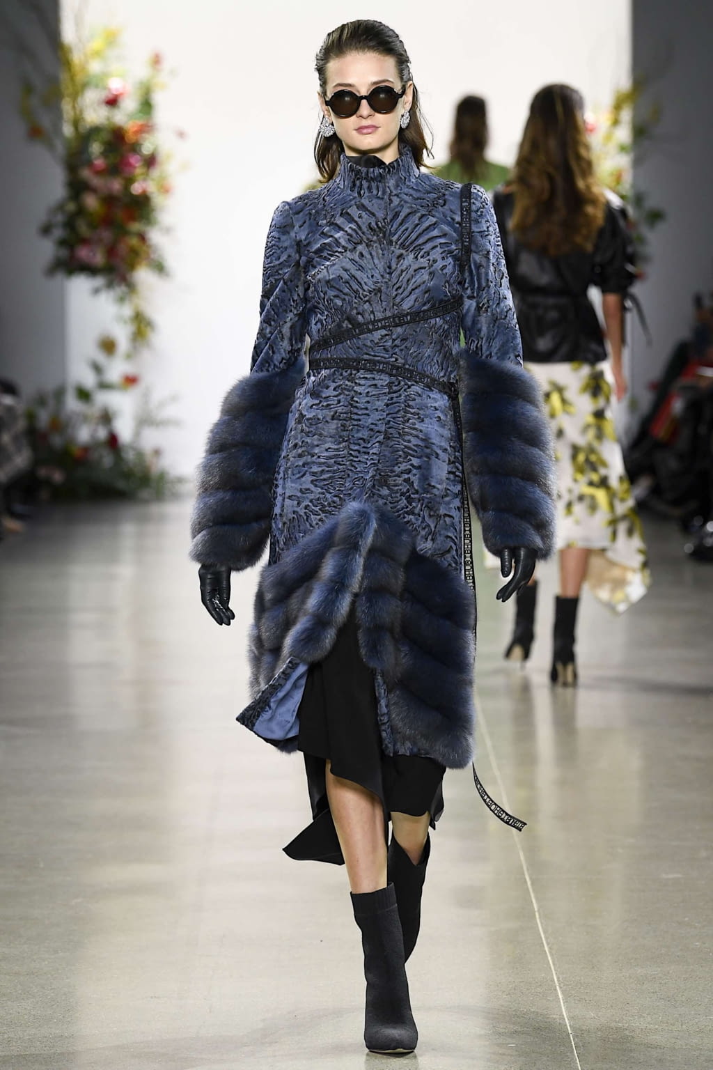 Fashion Week New York Fall/Winter 2019 look 13 from the Bibhu Mohapatra collection womenswear