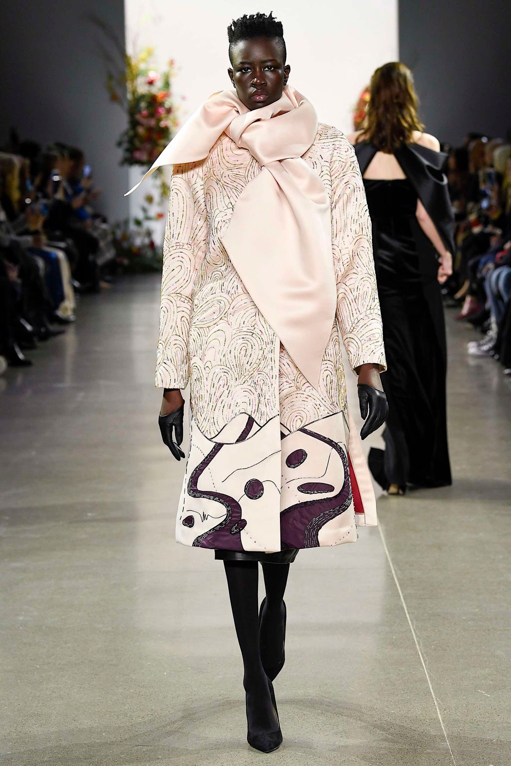 Fashion Week New York Fall/Winter 2019 look 39 from the Bibhu Mohapatra collection 女装