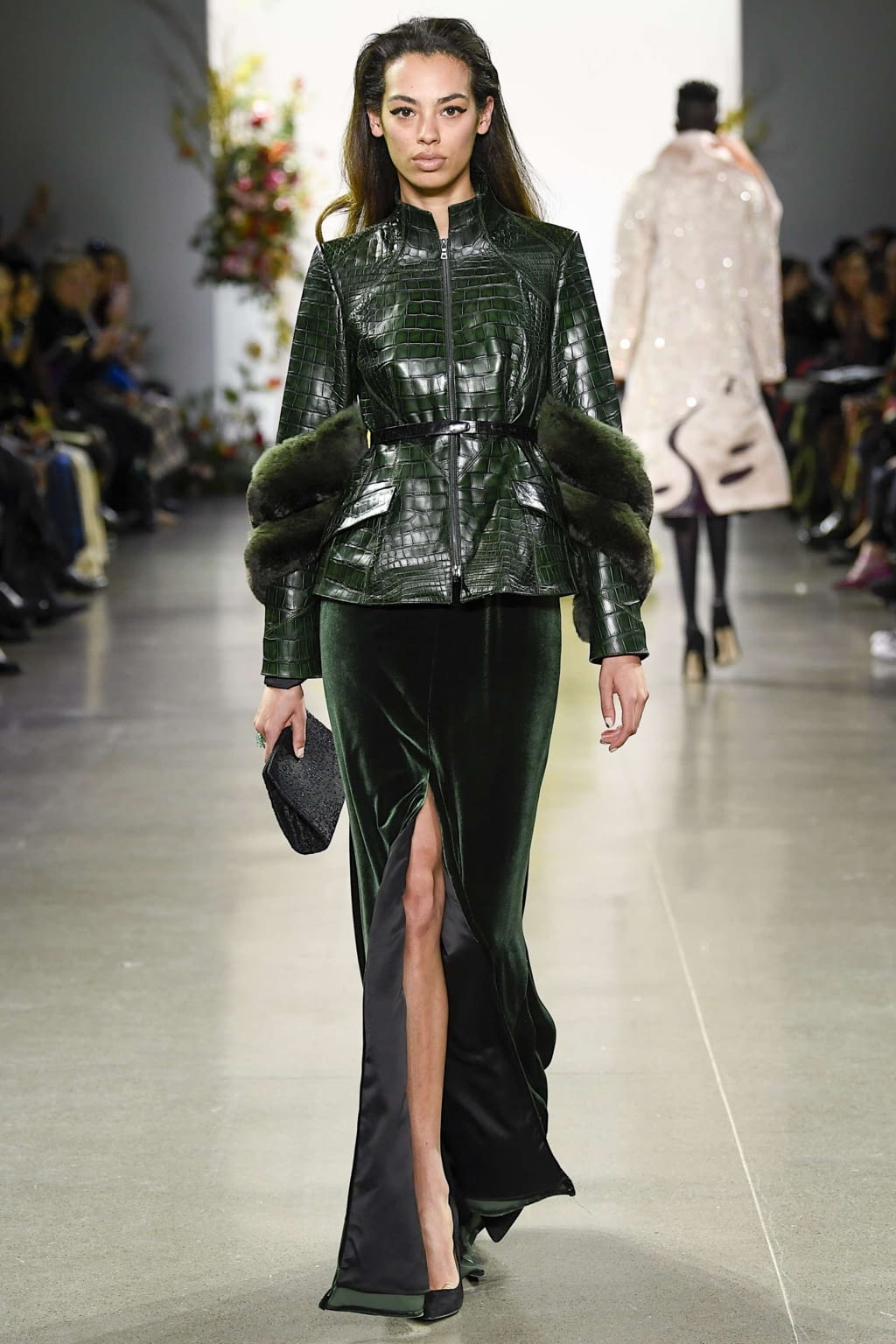 Fashion Week New York Fall/Winter 2019 look 40 from the Bibhu Mohapatra collection womenswear