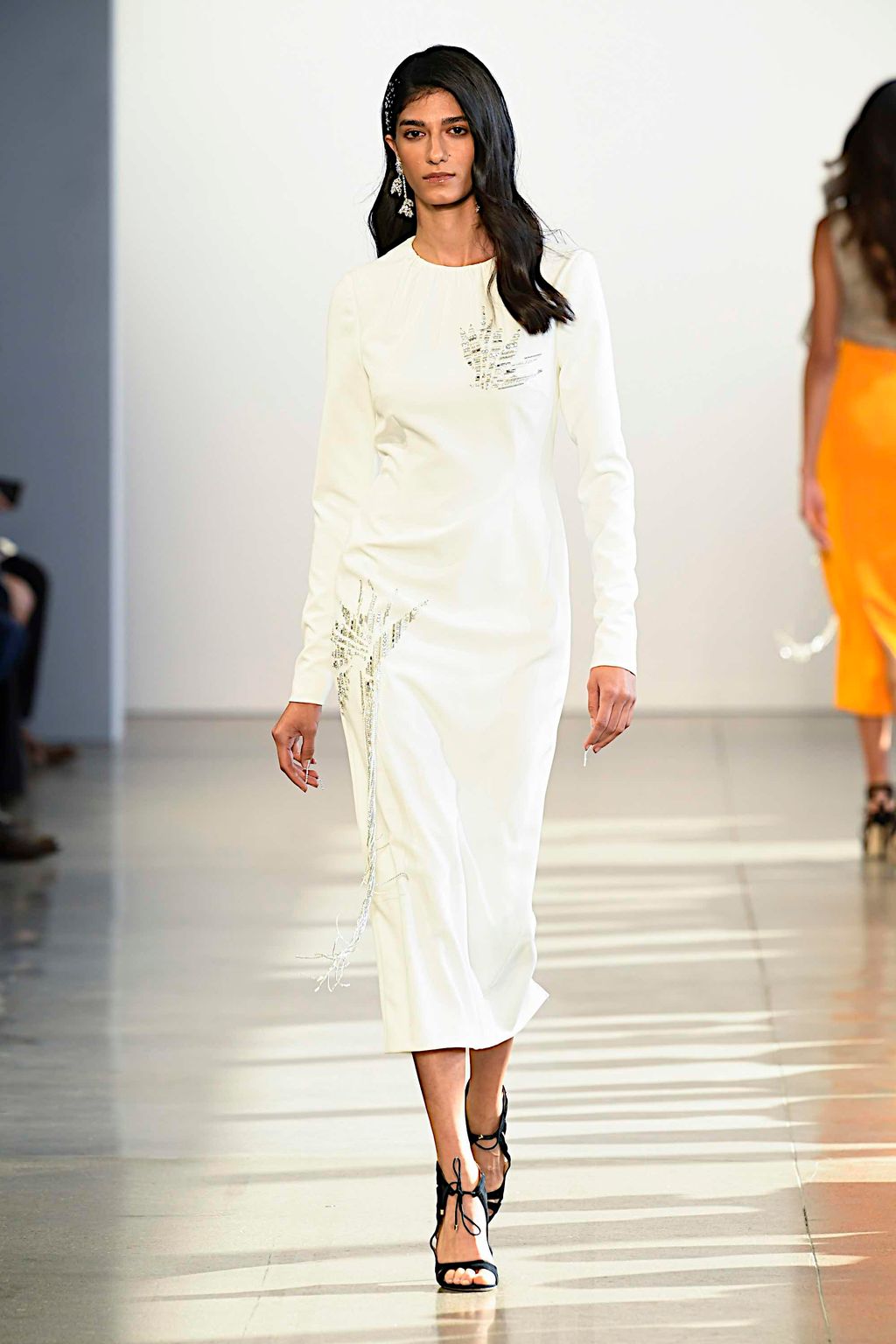 Fashion Week New York Spring/Summer 2020 look 7 de la collection Bibhu Mohapatra womenswear