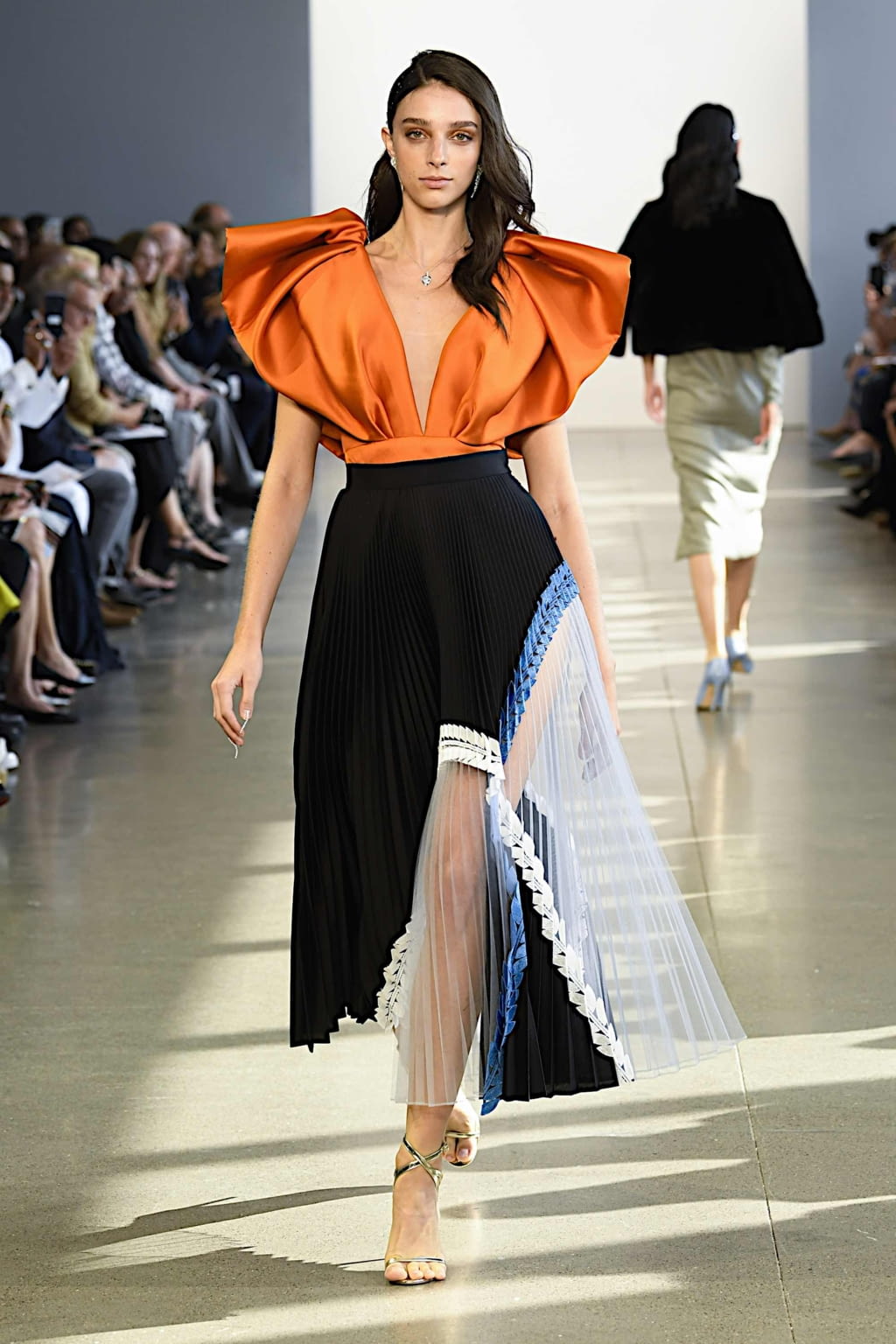 Fashion Week New York Spring/Summer 2020 look 11 from the Bibhu Mohapatra collection womenswear