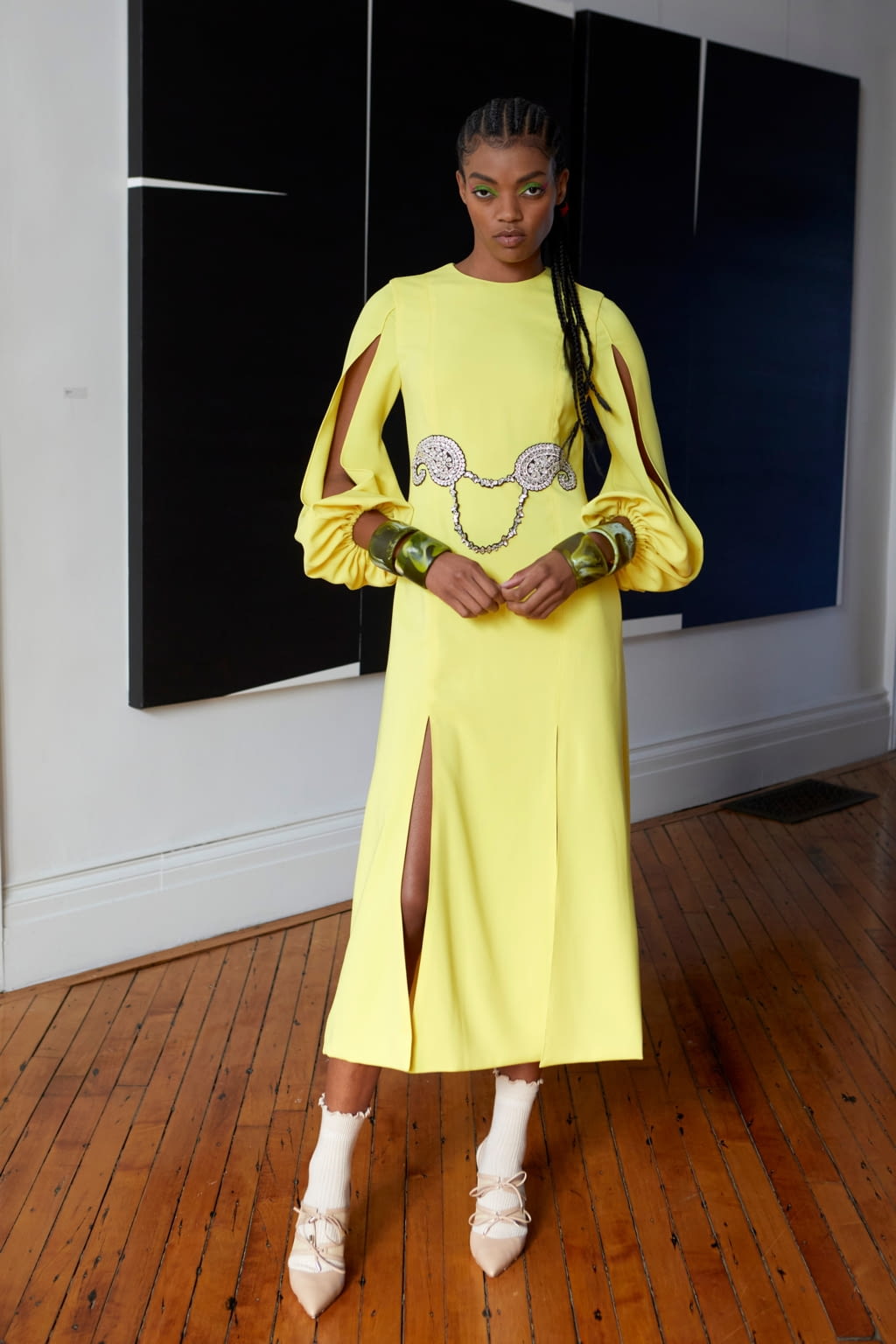 Fashion Week New York Spring/Summer 2021 look 10 from the Bibhu Mohapatra collection womenswear