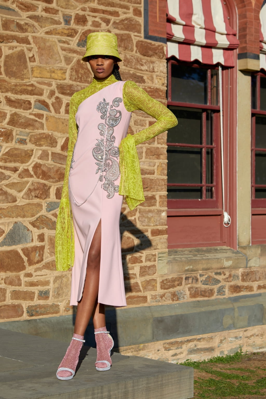 Fashion Week New York Spring/Summer 2021 look 13 de la collection Bibhu Mohapatra womenswear