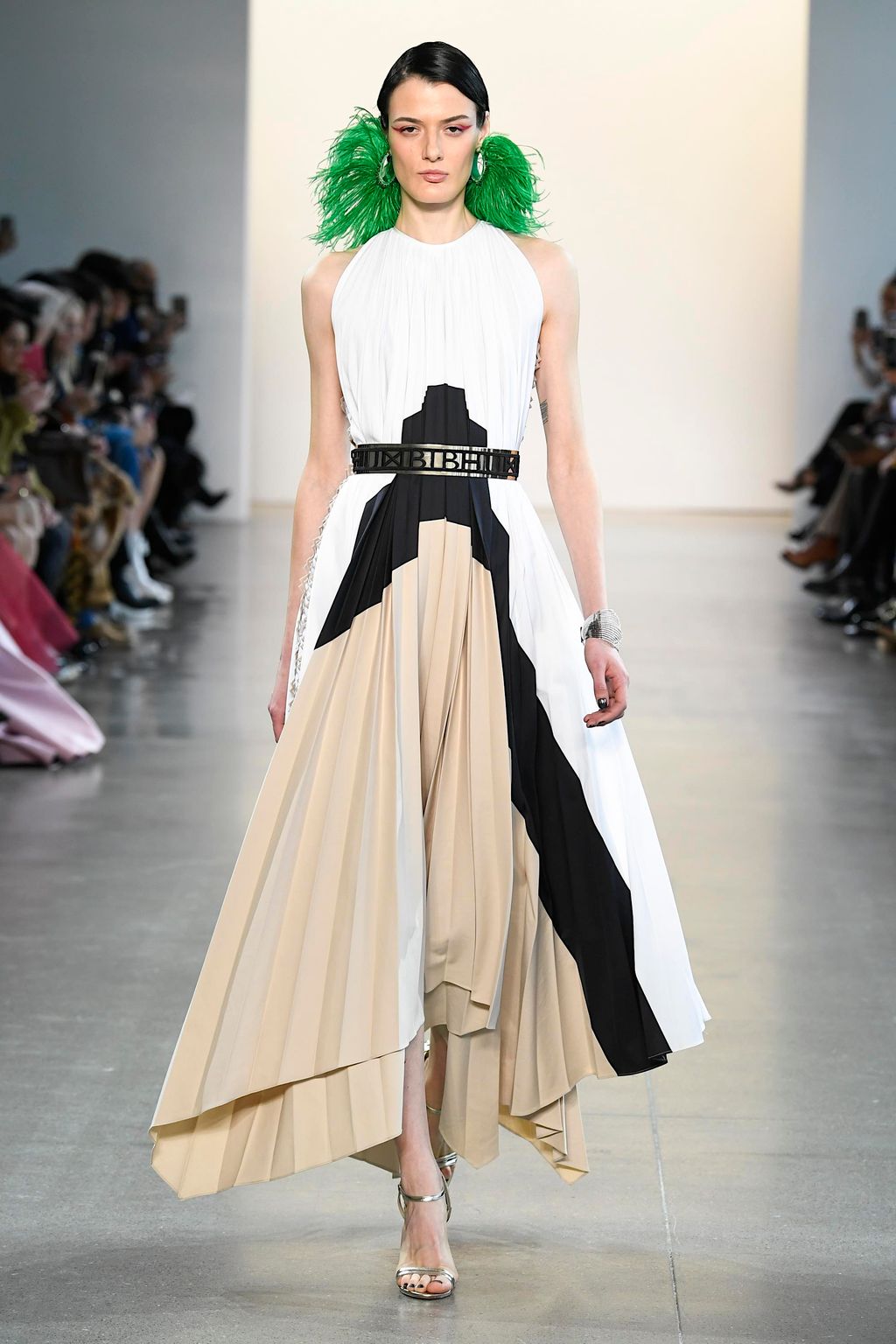 Fashion Week New York Fall/Winter 2020 look 1 from the Bibhu Mohapatra collection womenswear