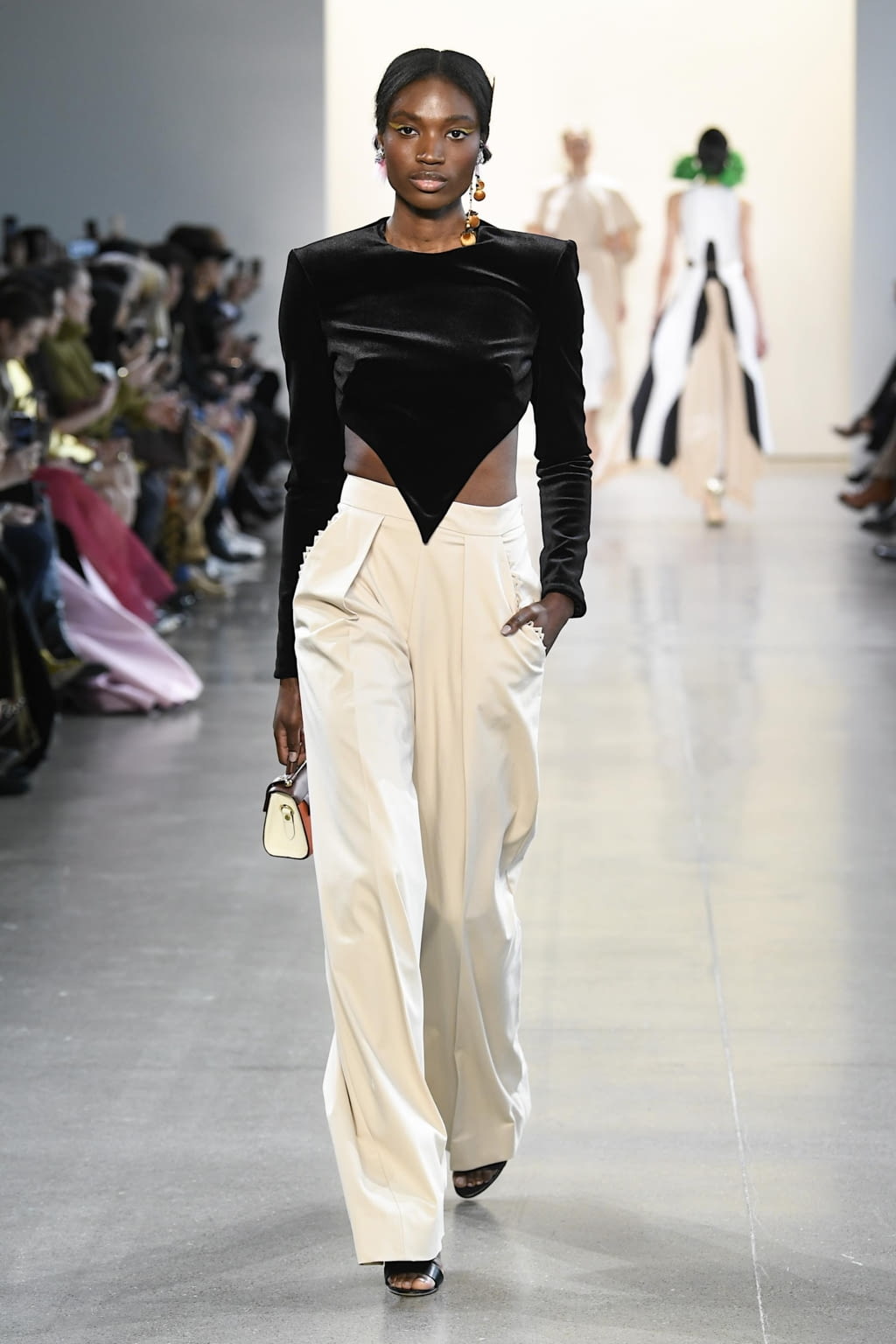 Fashion Week New York Fall/Winter 2020 look 2 from the Bibhu Mohapatra collection womenswear