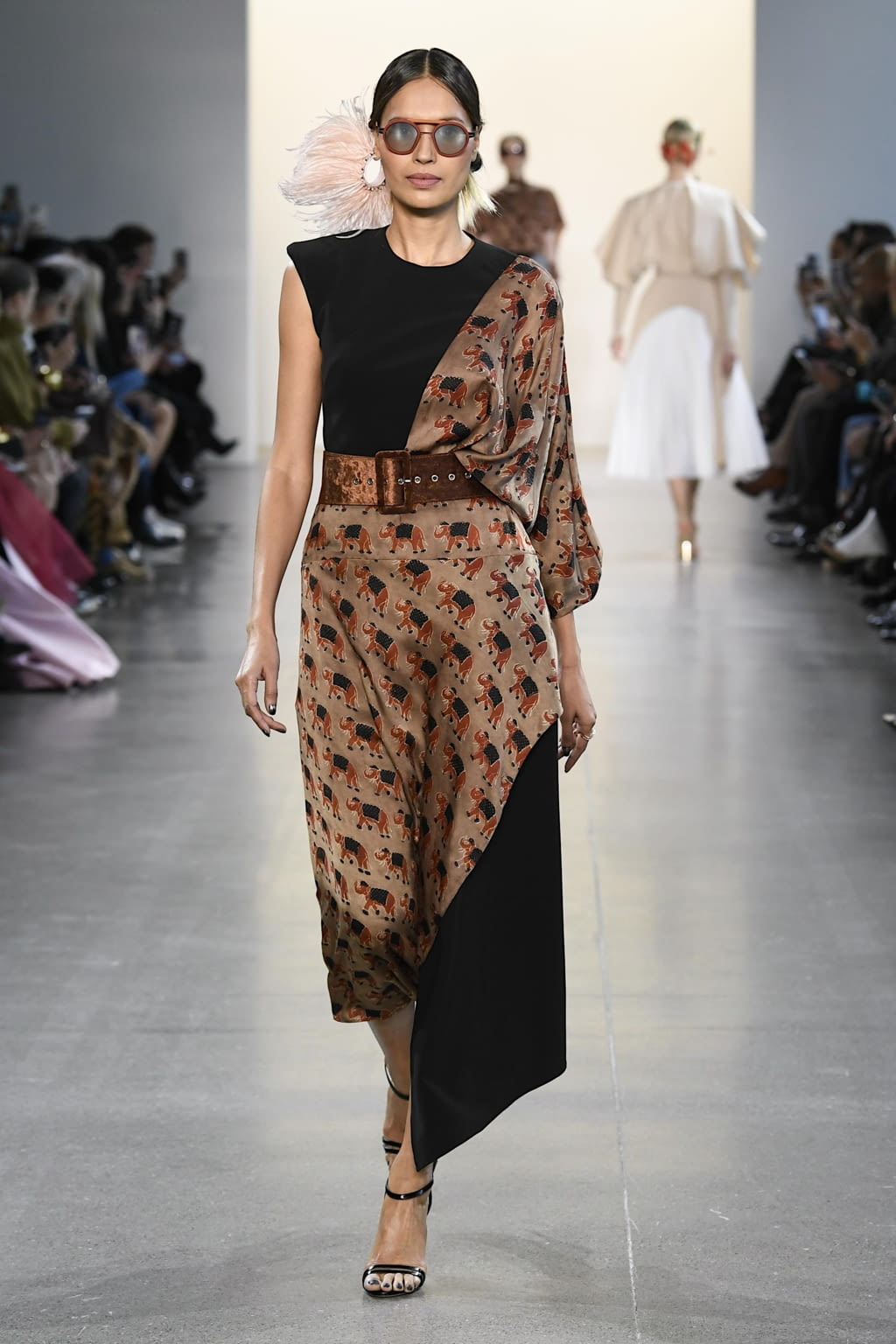 Fashion Week New York Fall/Winter 2020 look 4 from the Bibhu Mohapatra collection womenswear