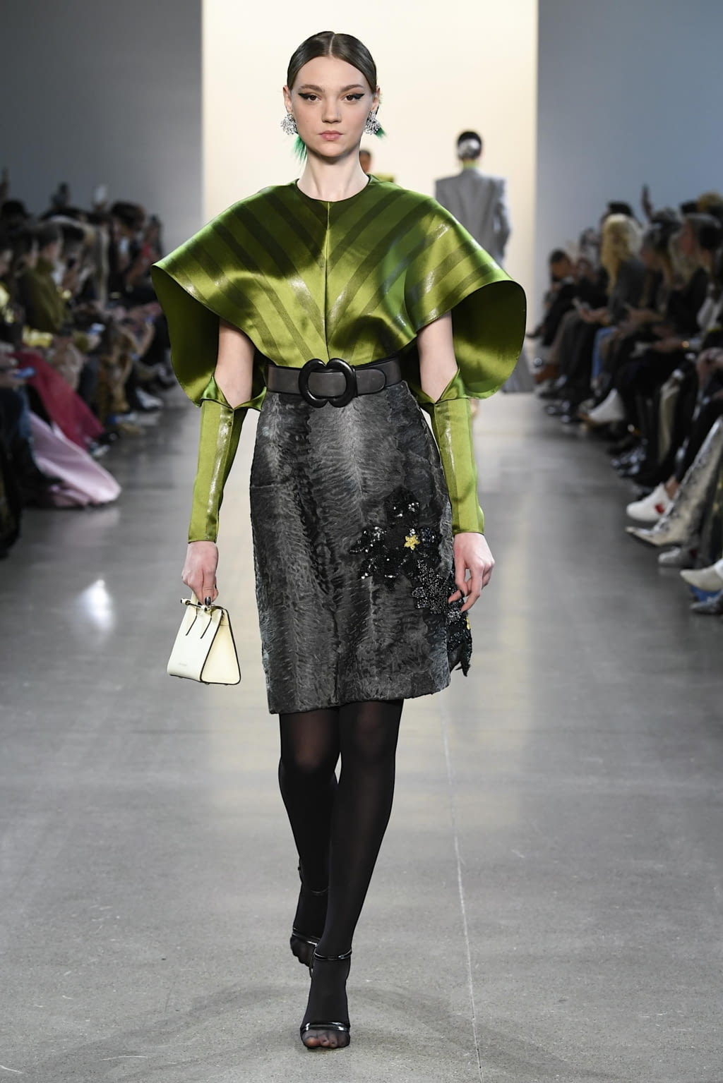 Fashion Week New York Fall/Winter 2020 look 11 from the Bibhu Mohapatra collection womenswear
