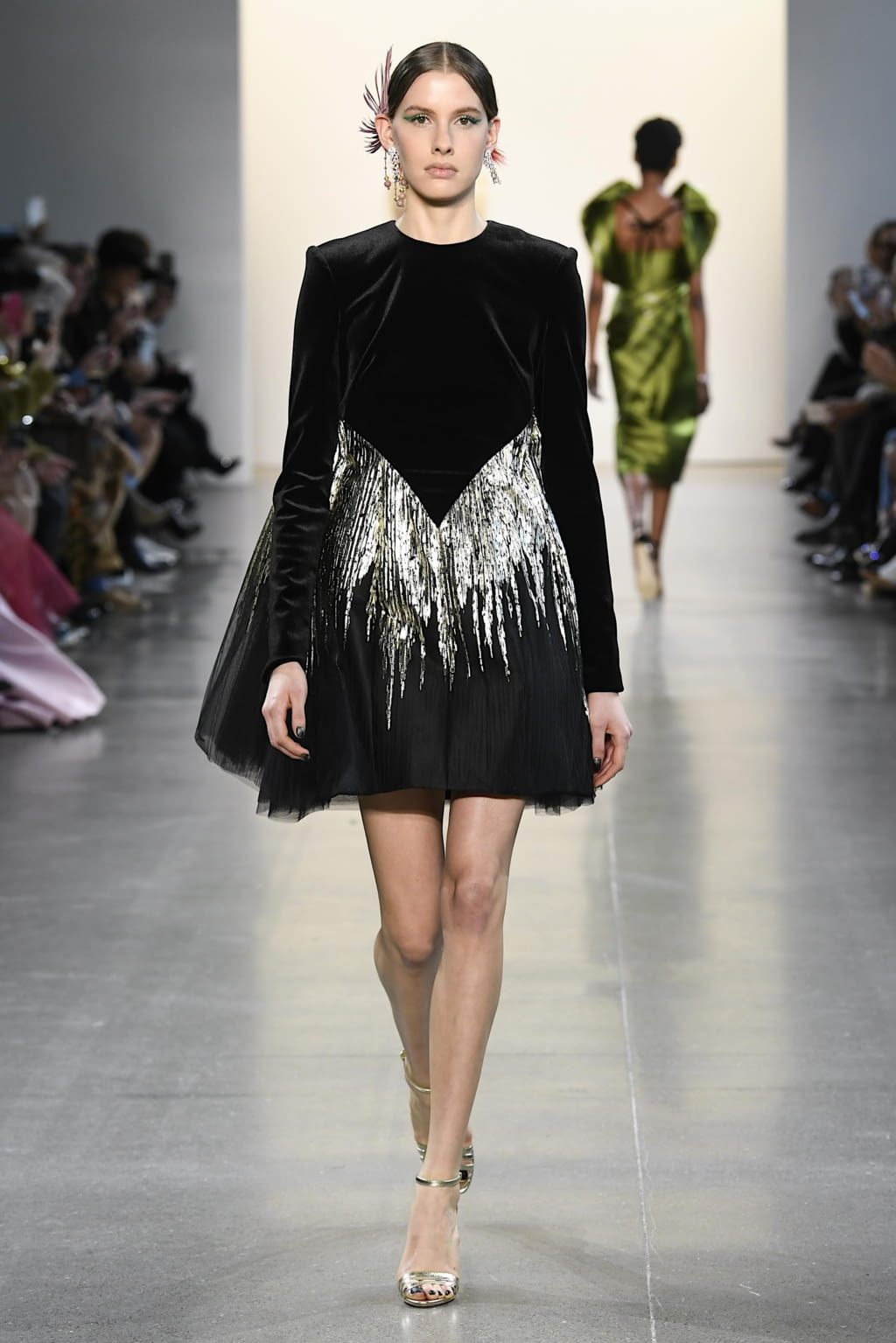 Fashion Week New York Fall/Winter 2020 look 15 from the Bibhu Mohapatra collection womenswear