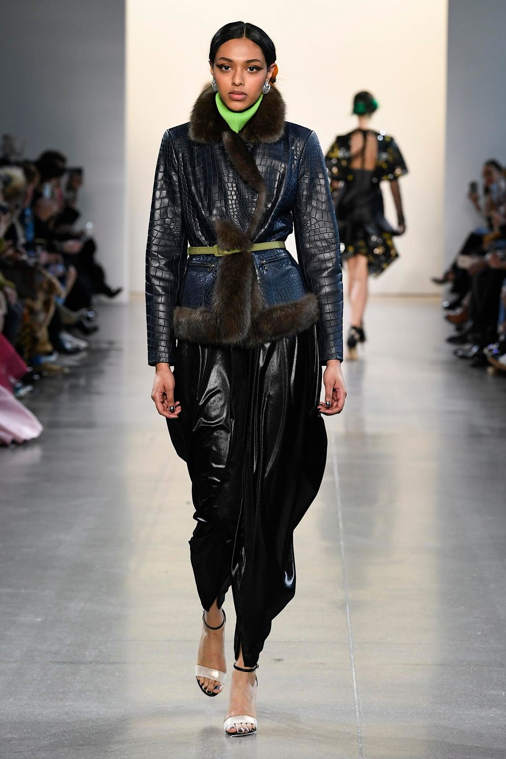 Fashion Week New York Fall/Winter 2020 look 18 de la collection Bibhu Mohapatra womenswear