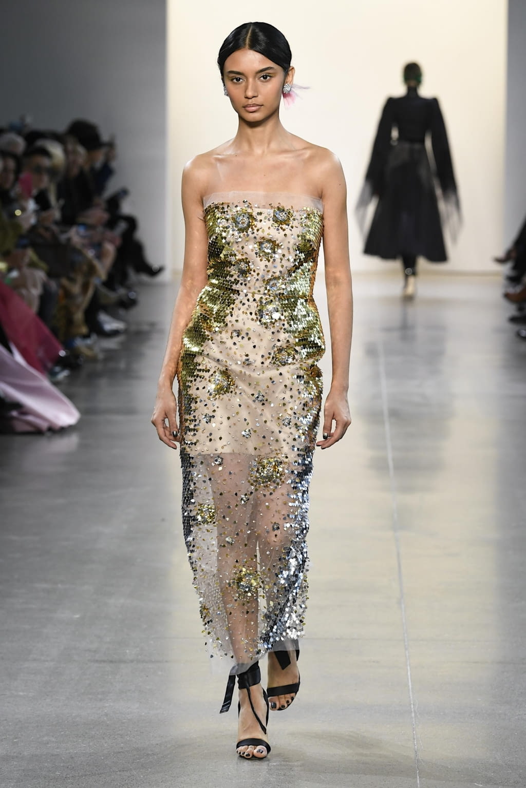 Fashion Week New York Fall/Winter 2020 look 24 from the Bibhu Mohapatra collection 女装