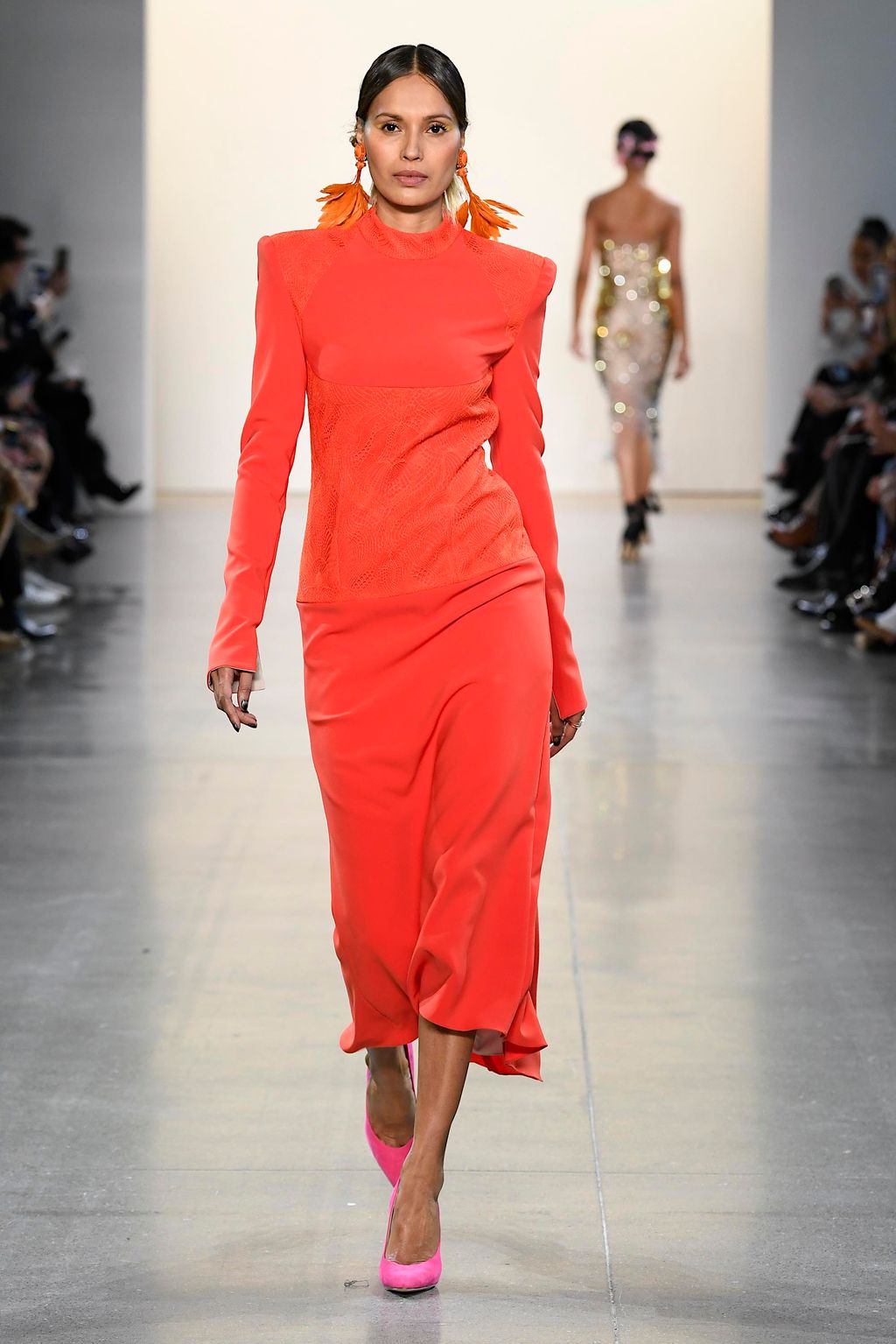 Fashion Week New York Fall/Winter 2020 look 25 from the Bibhu Mohapatra collection 女装