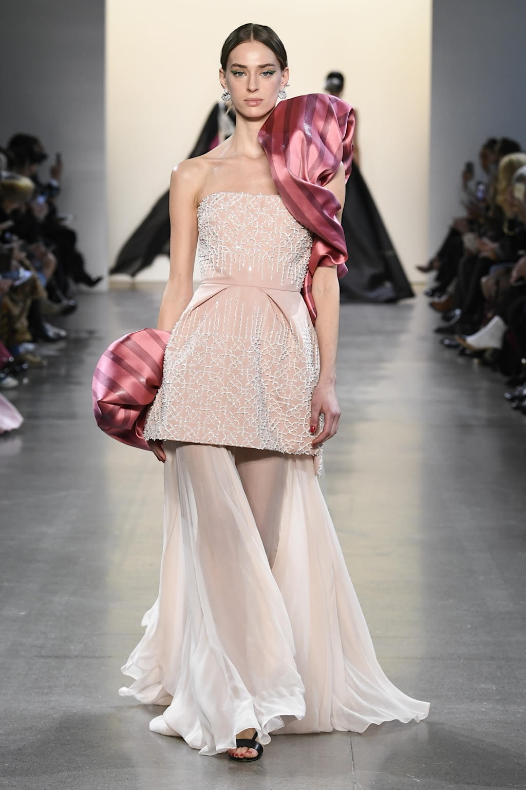 Fashion Week New York Fall/Winter 2020 look 33 from the Bibhu Mohapatra collection womenswear