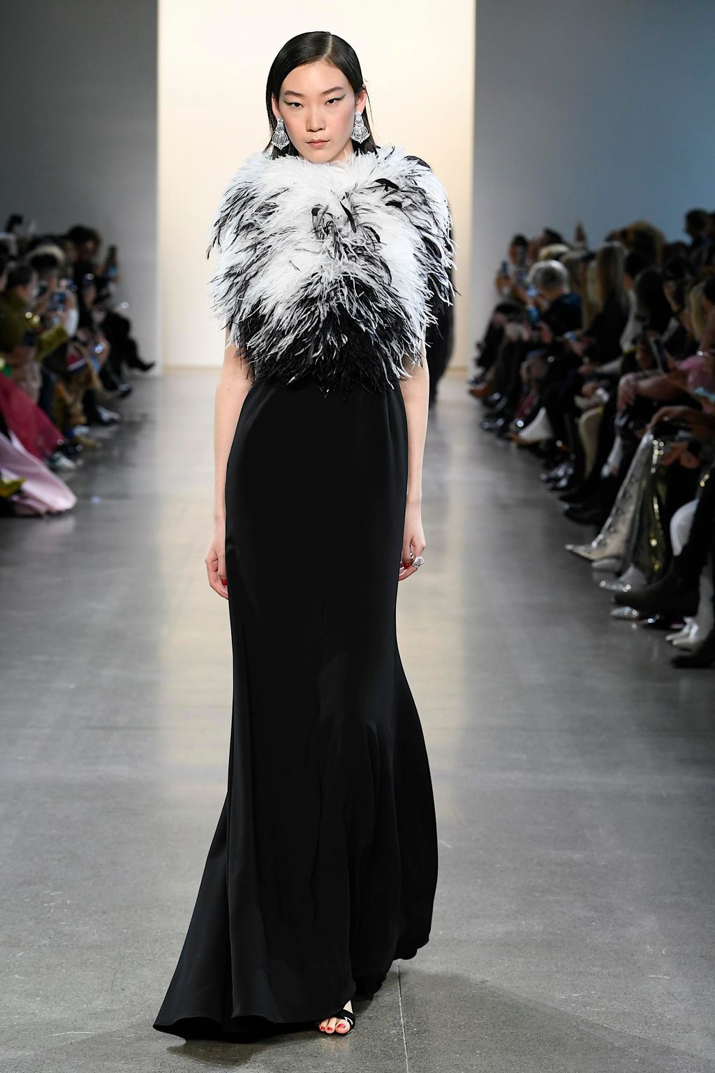 Fashion Week New York Fall/Winter 2020 look 35 from the Bibhu Mohapatra collection womenswear