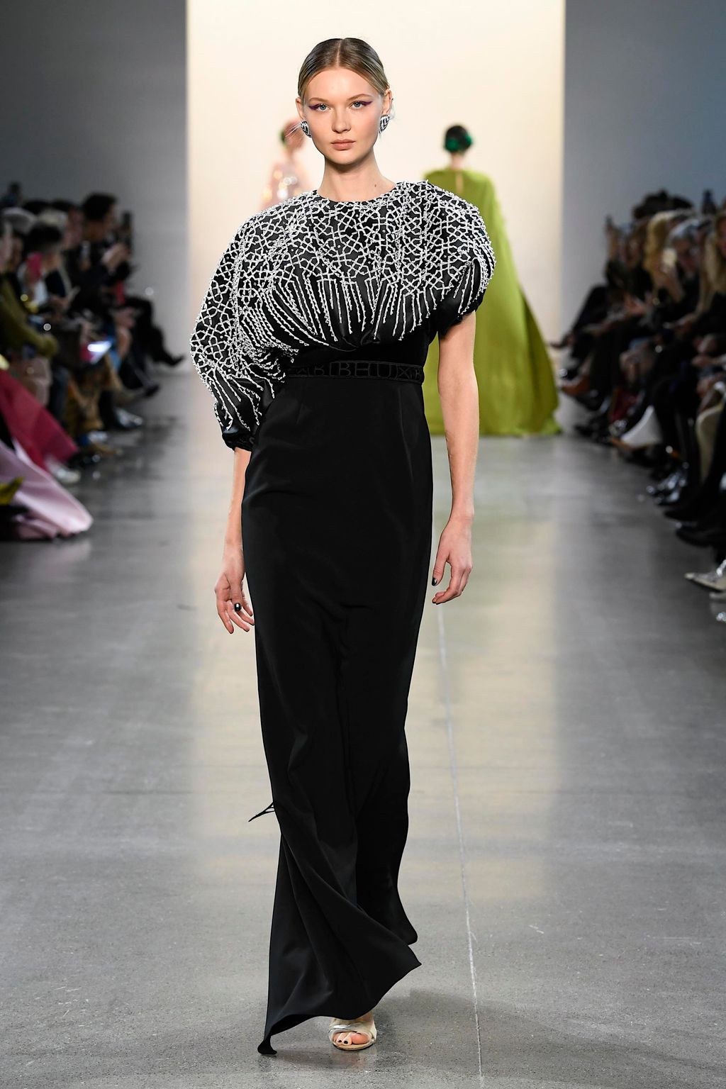 Fashion Week New York Fall/Winter 2020 look 37 from the Bibhu Mohapatra collection womenswear