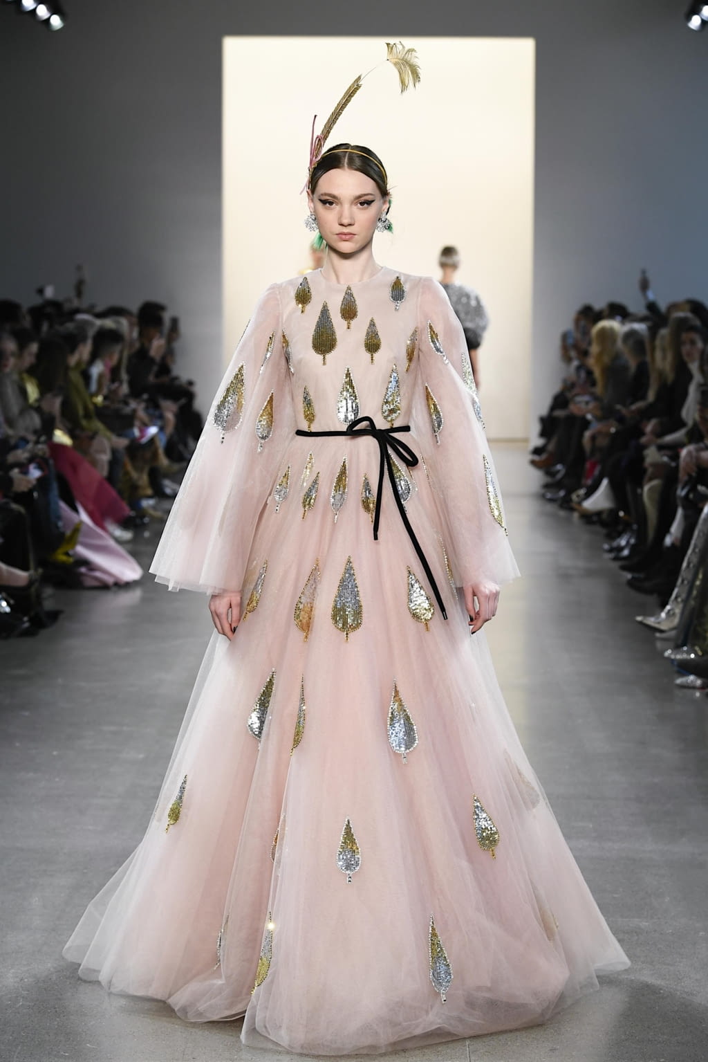 Fashion Week New York Fall/Winter 2020 look 38 from the Bibhu Mohapatra collection womenswear