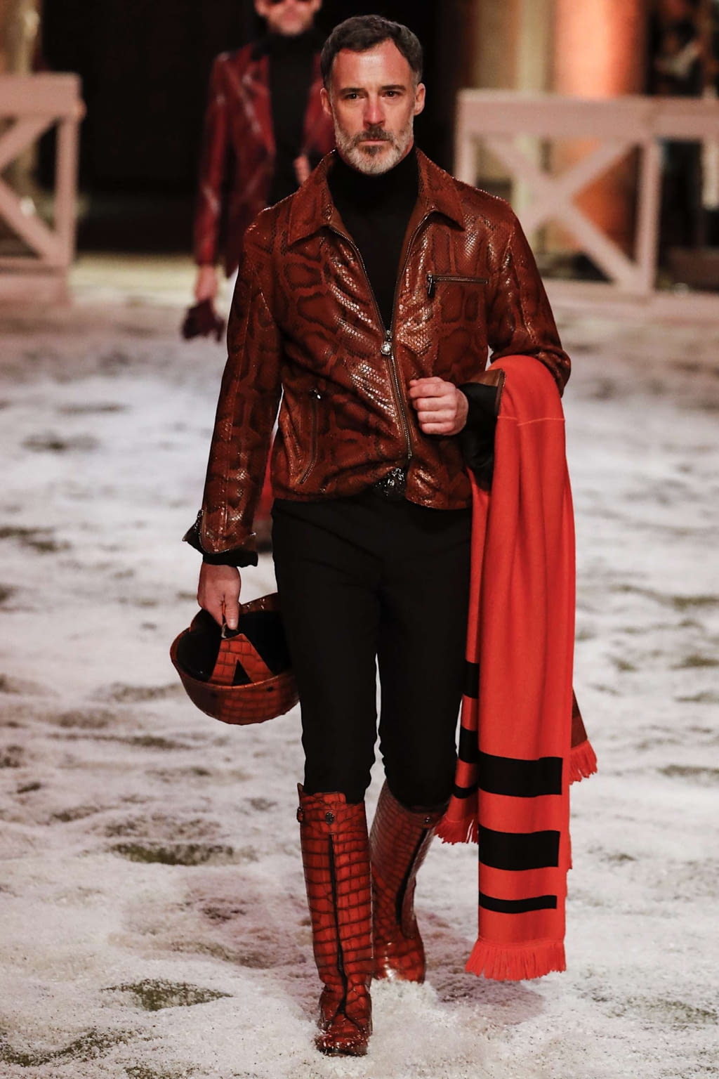 Fashion Week Milan Fall/Winter 2019 look 13 from the Billionaire collection 男装