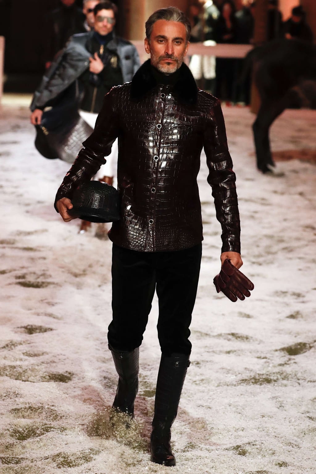 Fashion Week Milan Fall/Winter 2019 look 19 from the Billionaire collection menswear