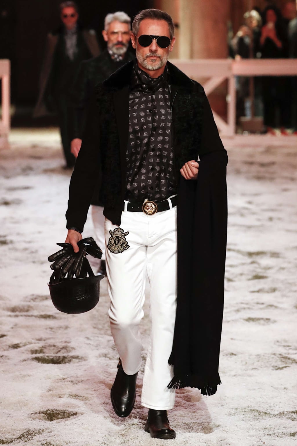 Fashion Week Milan Fall/Winter 2019 look 34 from the Billionaire collection menswear