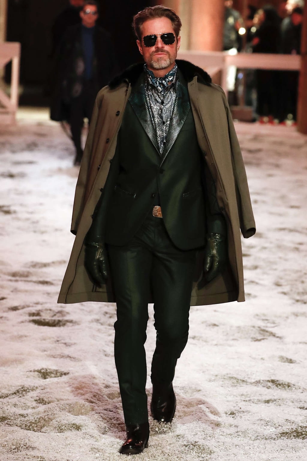 Fashion Week Milan Fall/Winter 2019 look 36 from the Billionaire collection 男装