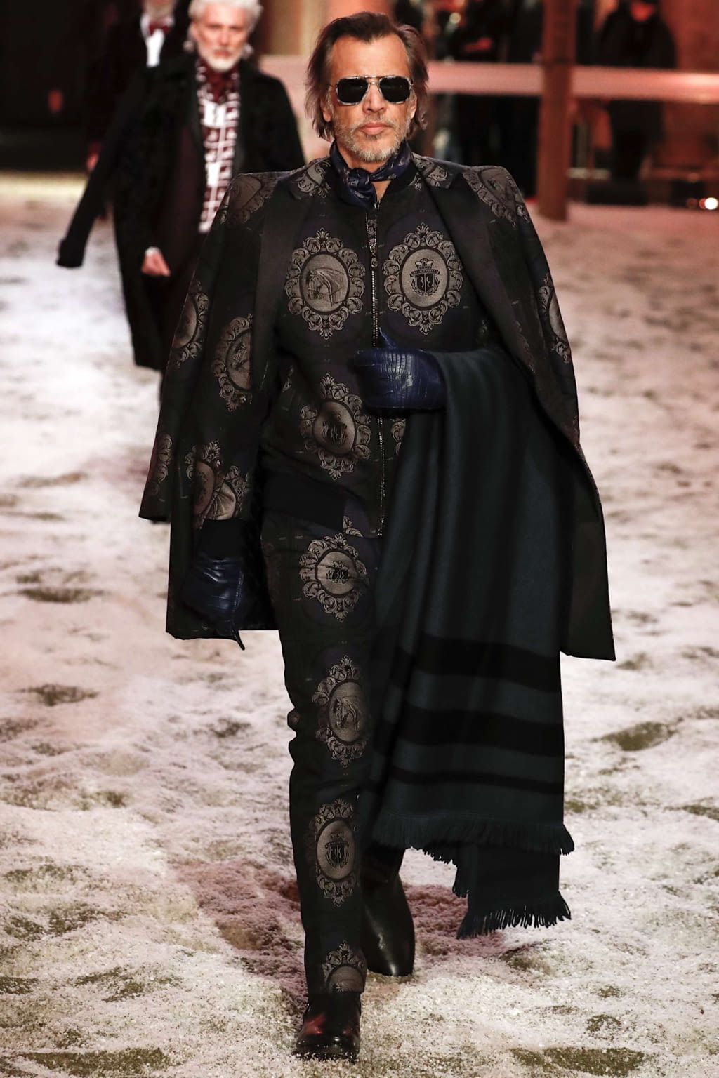 Fashion Week Milan Fall/Winter 2019 look 39 from the Billionaire collection 男装