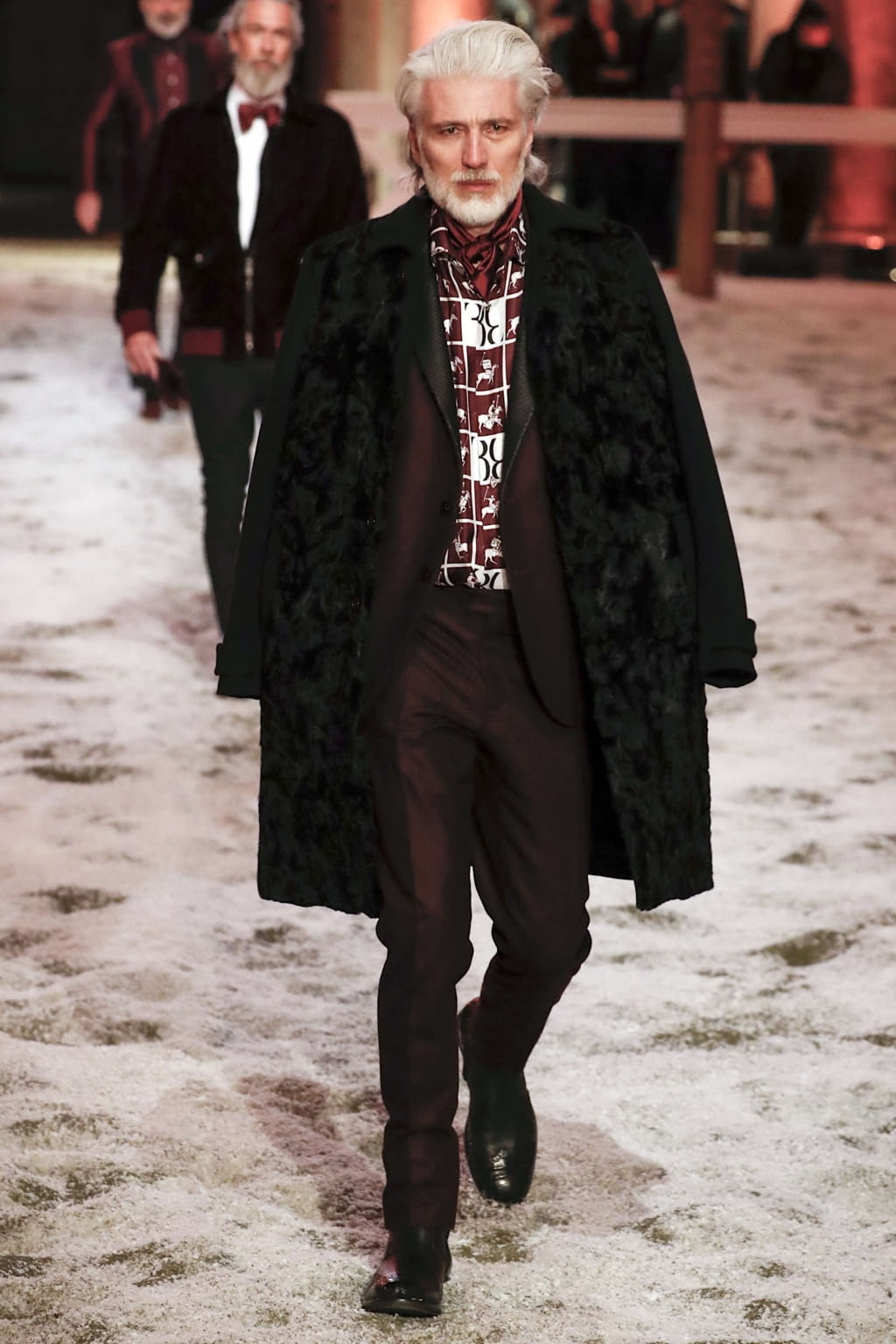 Fashion Week Milan Fall/Winter 2019 look 40 from the Billionaire collection 男装