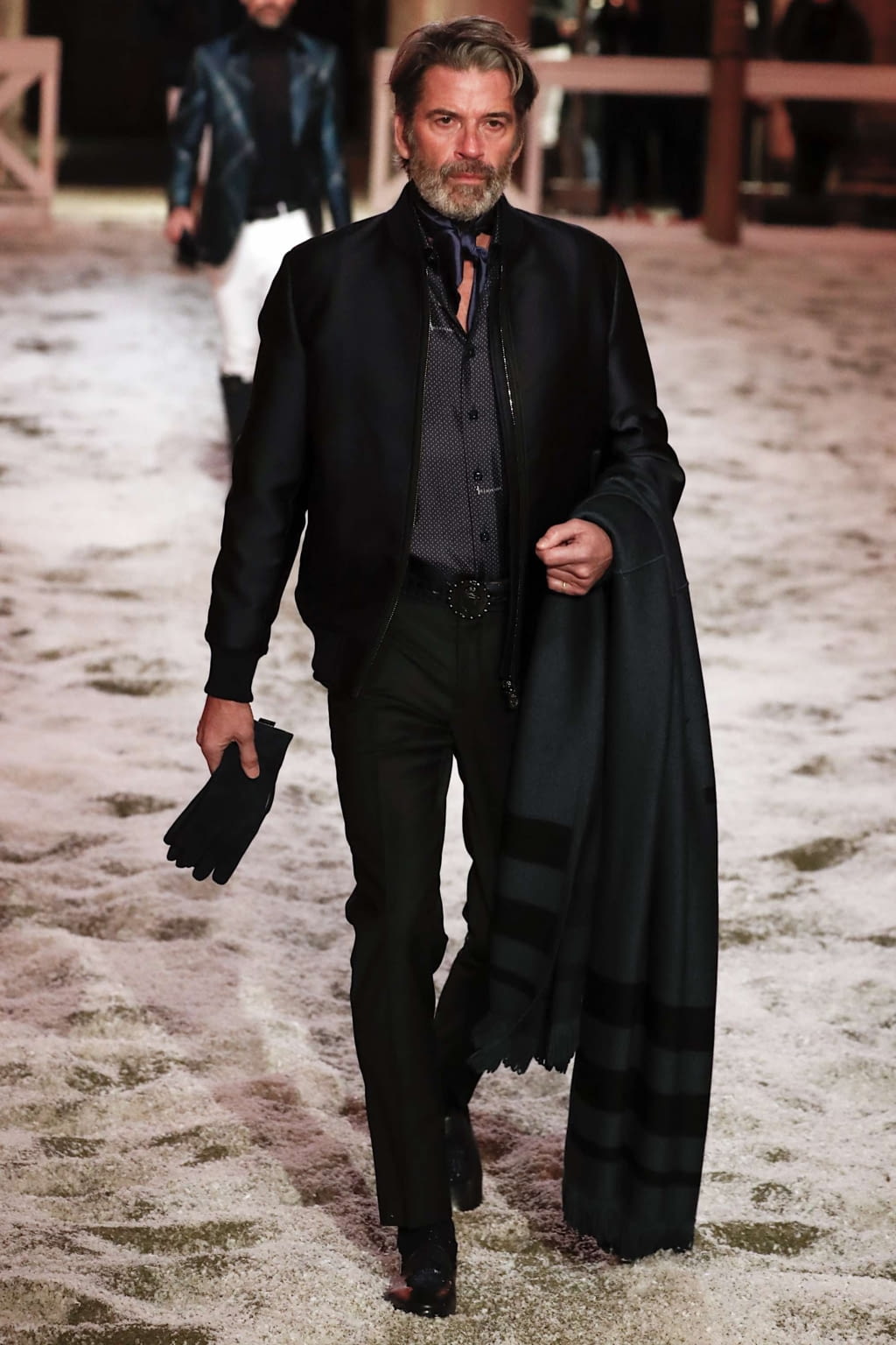 Fashion Week Milan Fall/Winter 2019 look 45 from the Billionaire collection 男装
